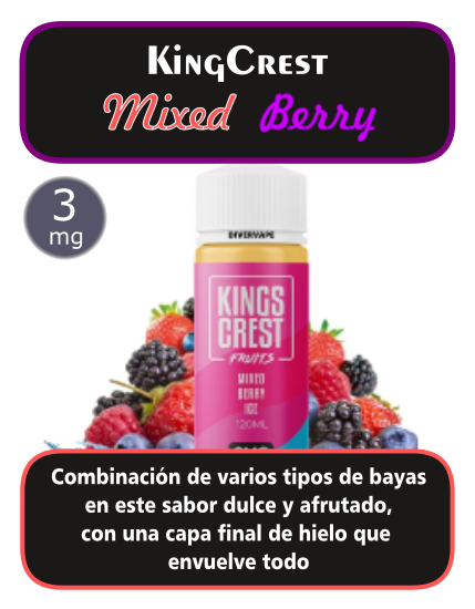 KC - Mixed Berry (120 ml)
