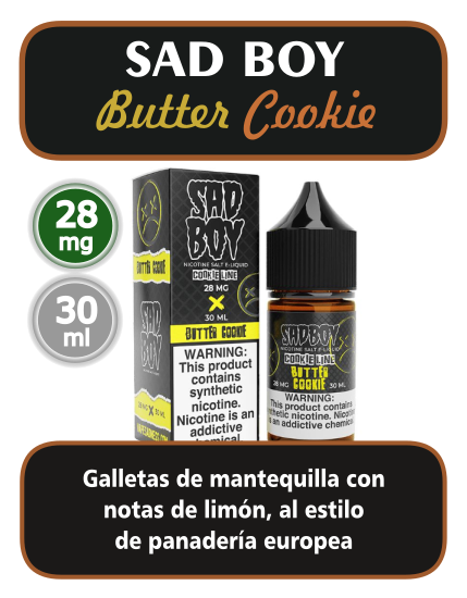 Sad Boy - Butter Cookie (salt)