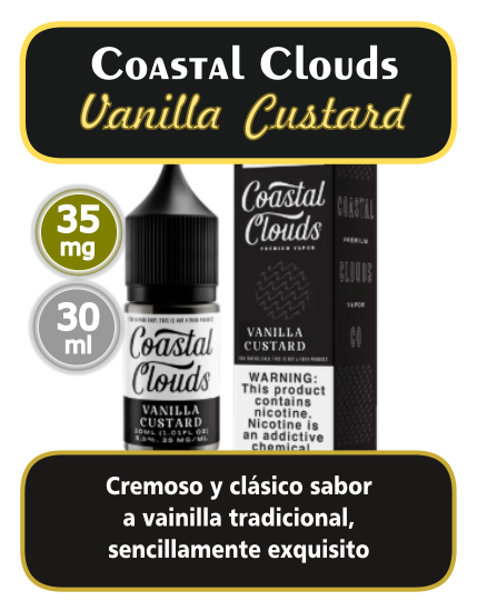 CC - Vanilla Custard (salt)