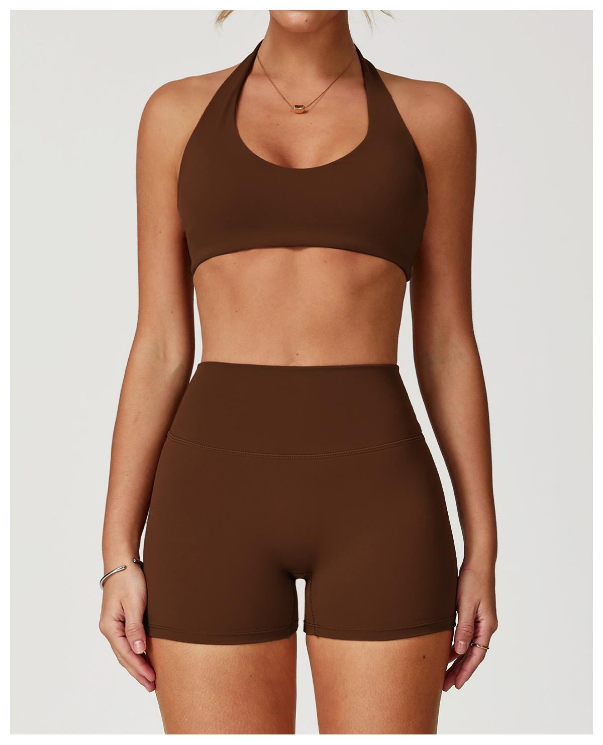 Halter Neck Yoga Sports Bra