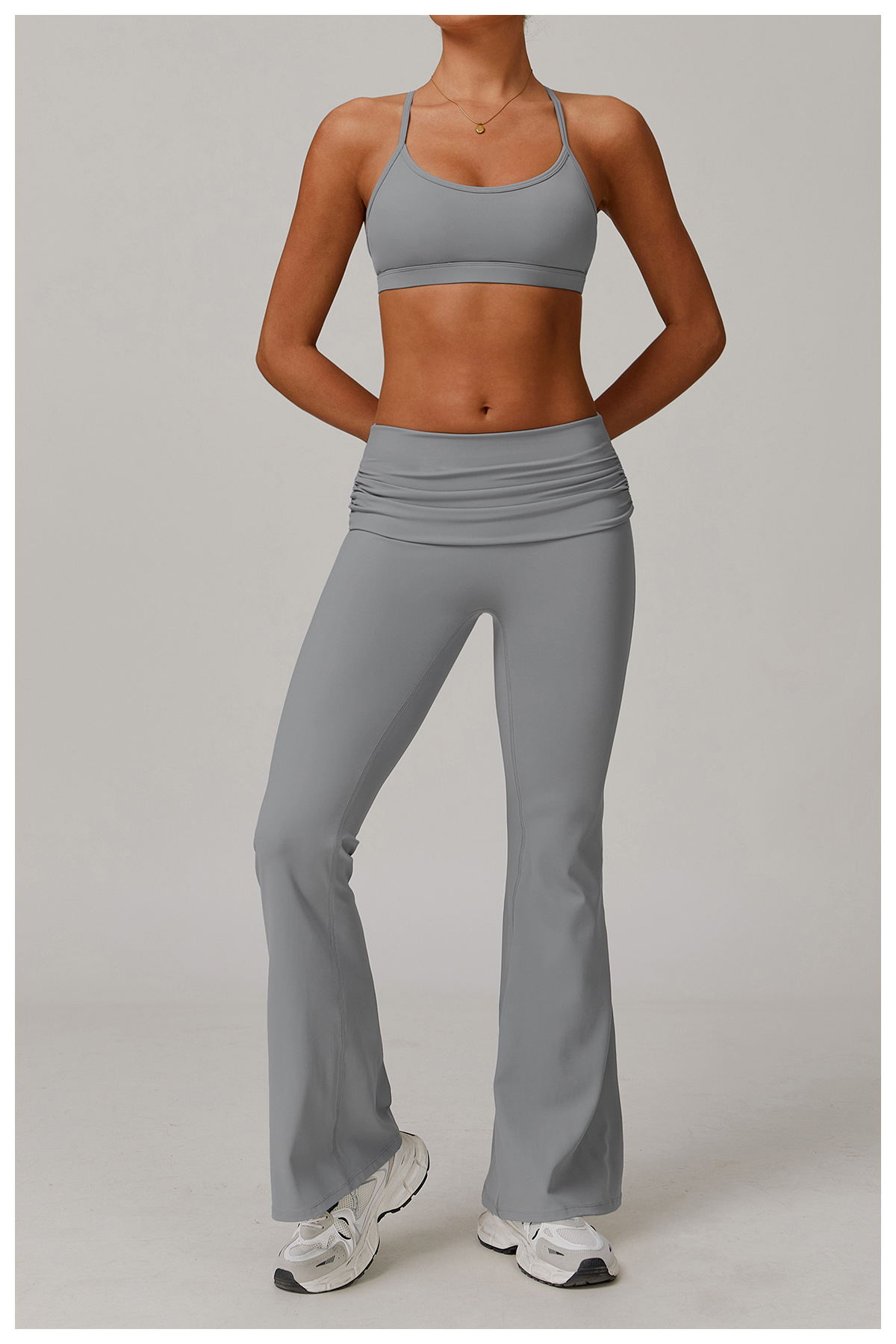 Quick - Dry Flare Yoga Pants
