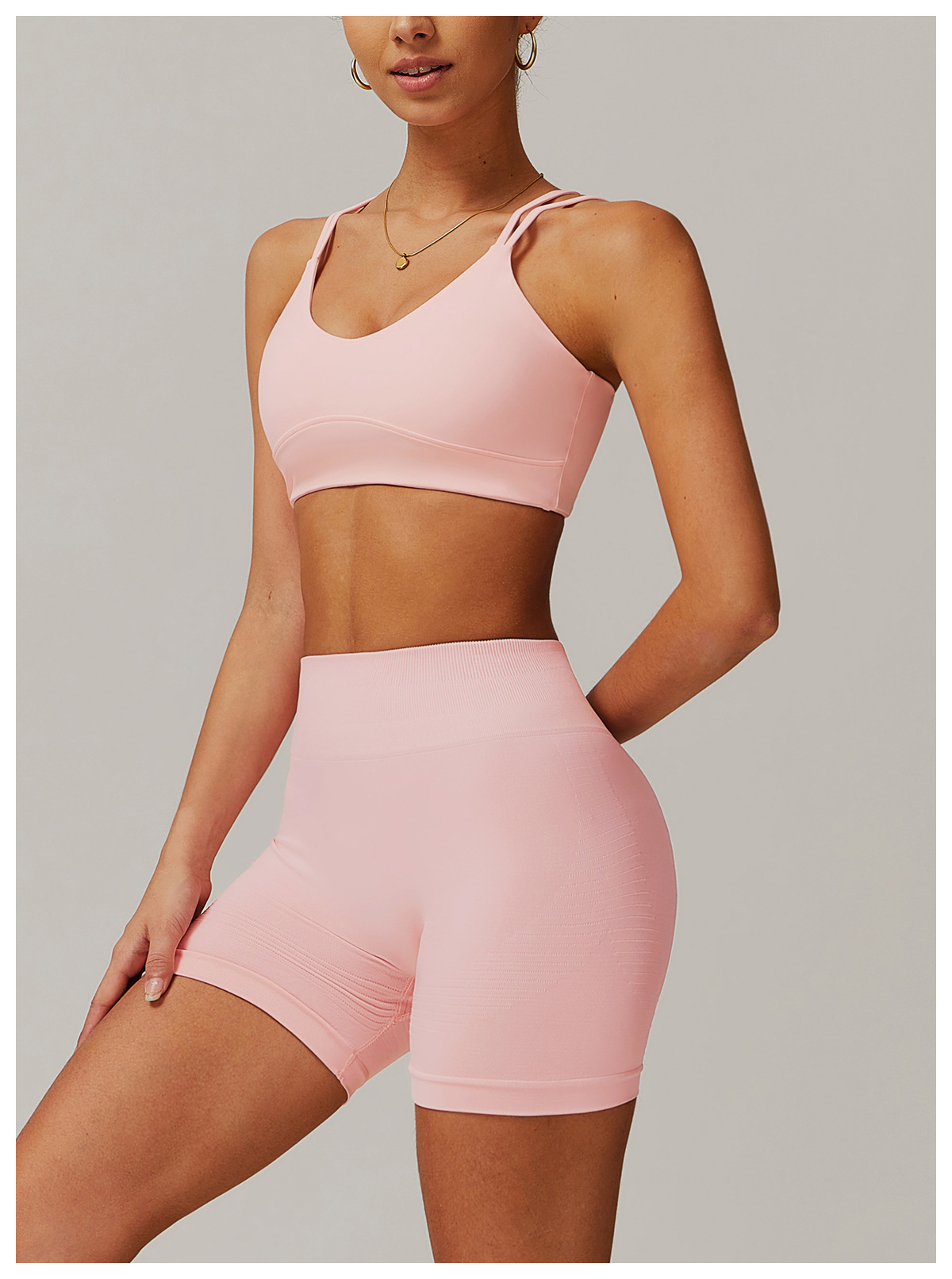 Crisscross Back Yoga Sports Bra