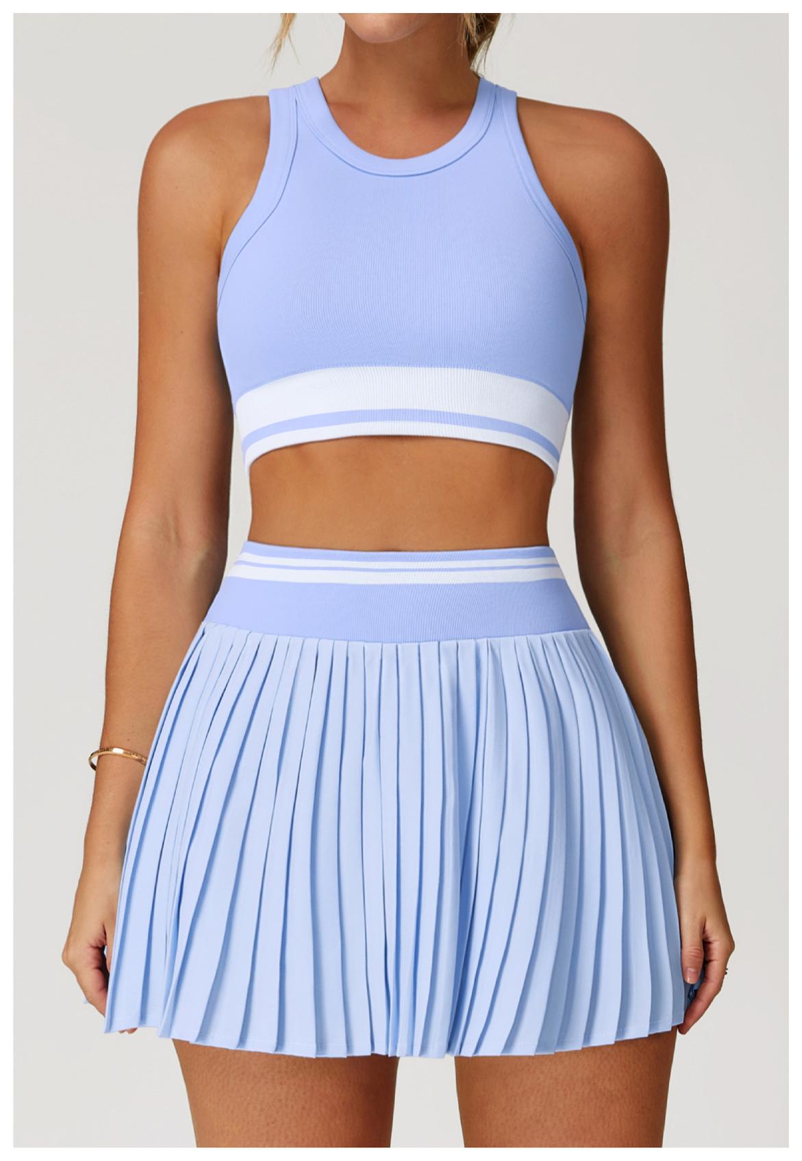 Seamless Contrast - Trim Yoga Sports Tank