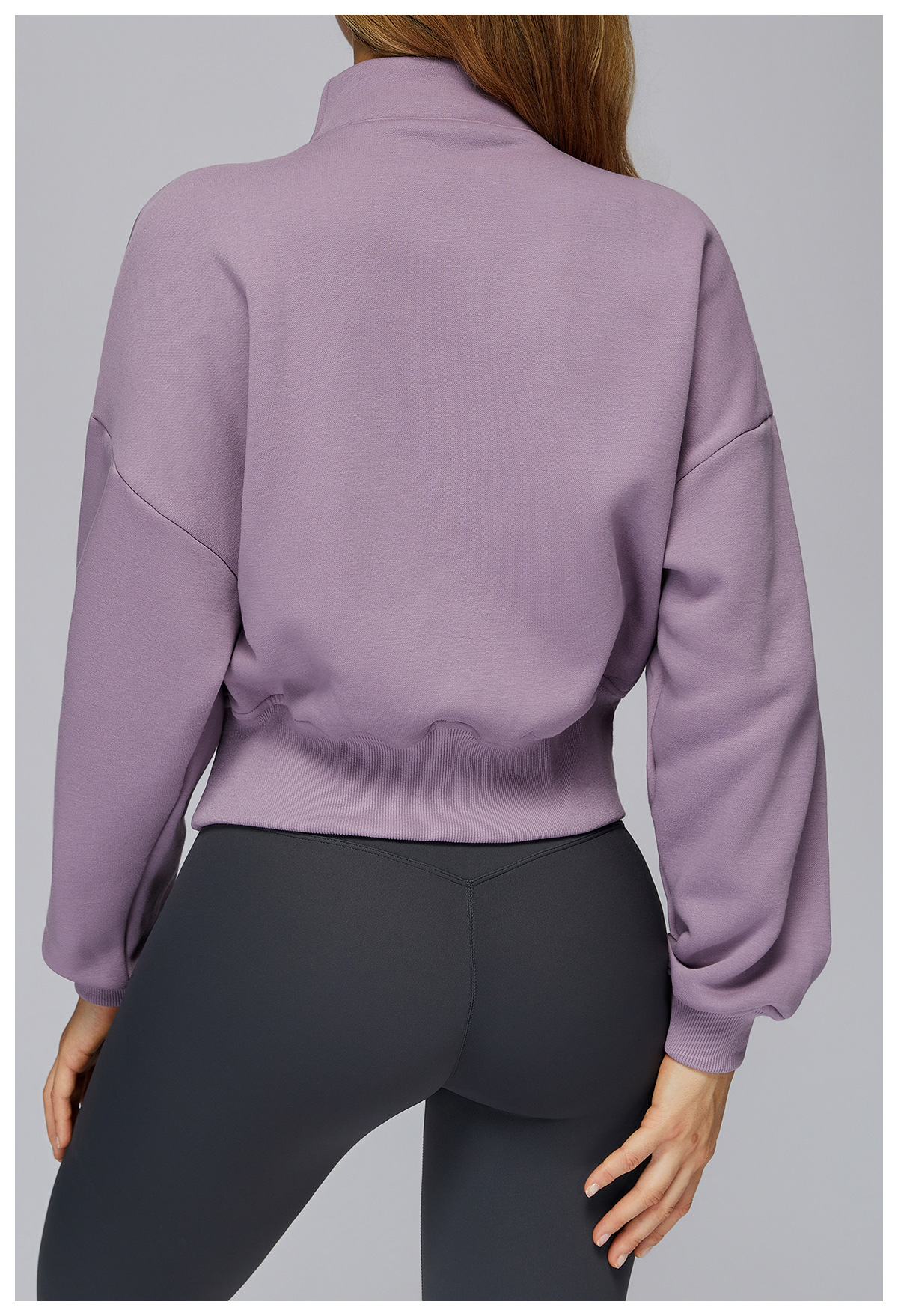 Stand - Collar Windproof Sports Sweatshirt
