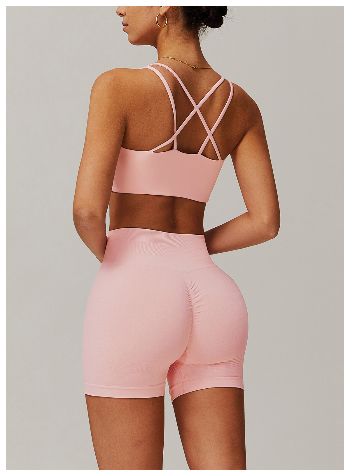 Crisscross Back Yoga Sports Bra
