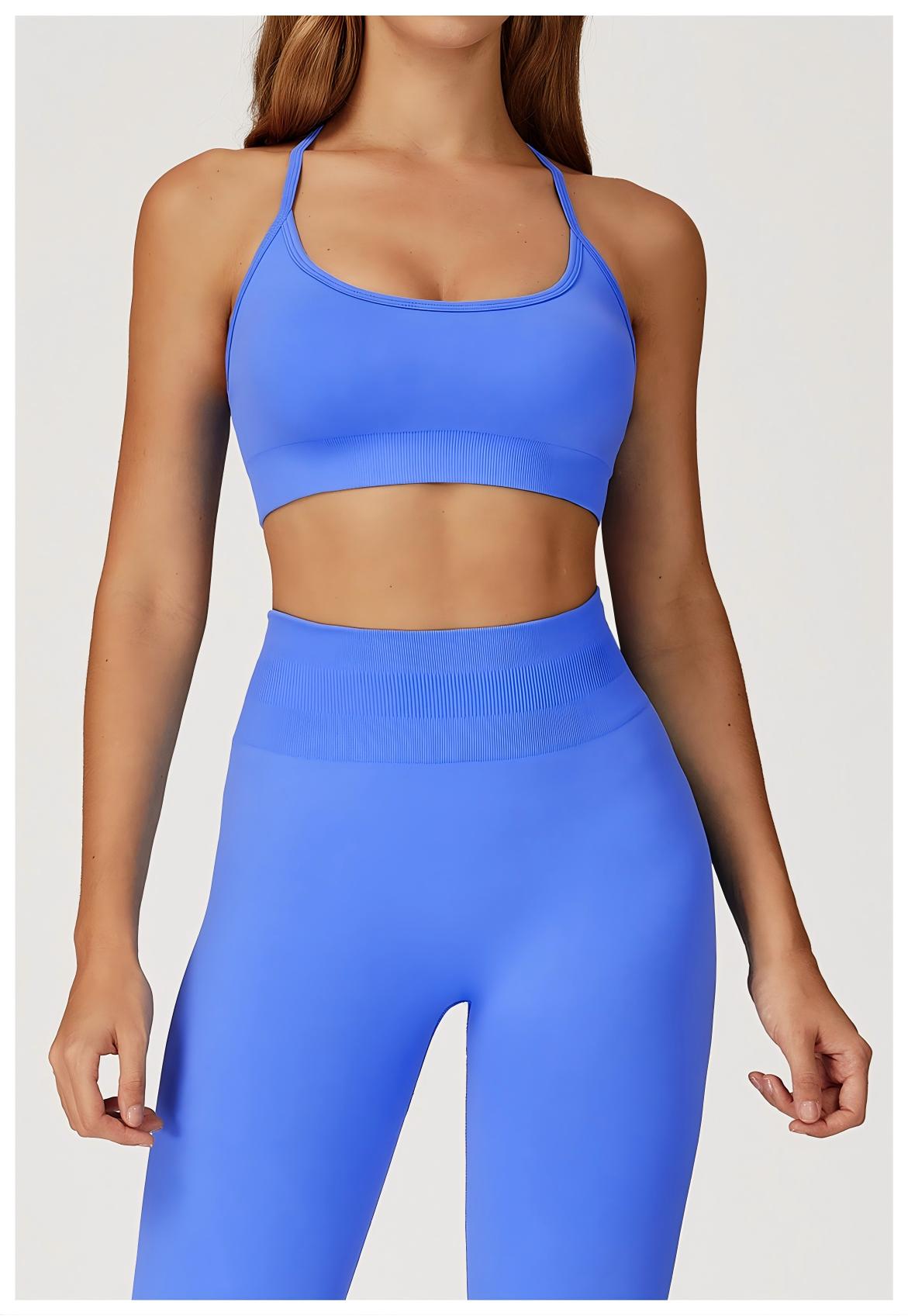 Seamless Yoga Sports Bra with Beautiful Back