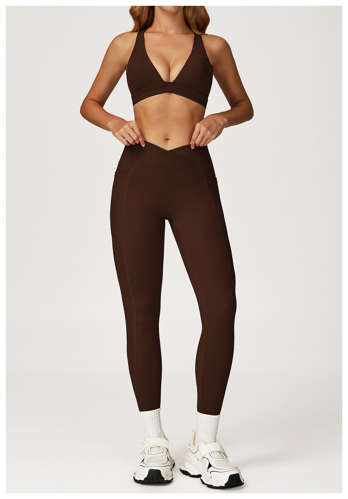 Sports Bra and Leggings Set