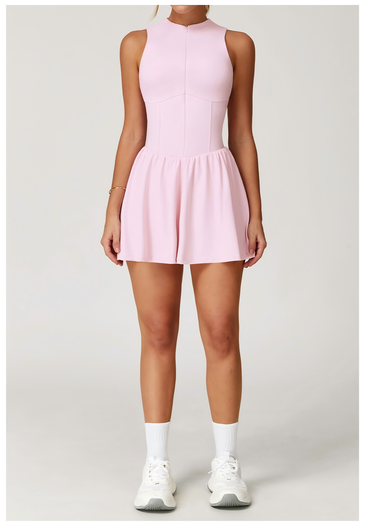 Women's Mock - Neck 2 - in - 1 Sports Dress
