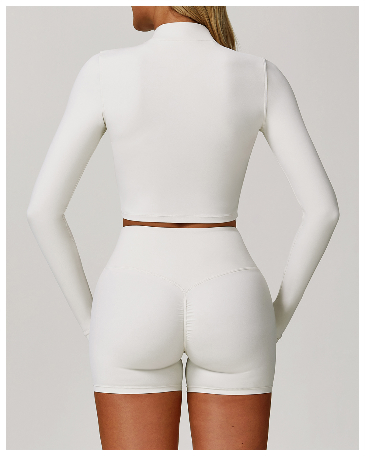 Zippered Running Yoga Jacket