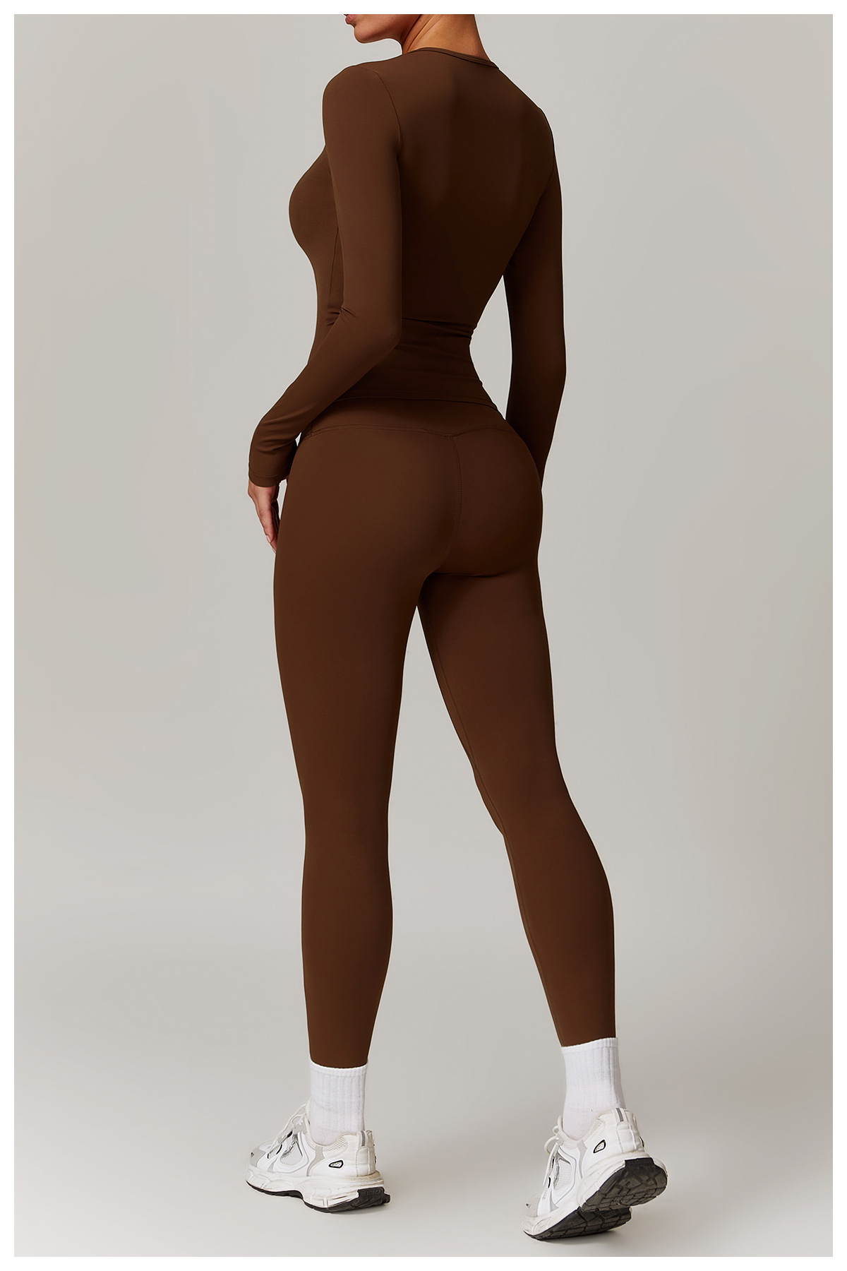 Women's Long - Sleeve Top & Leggings Set