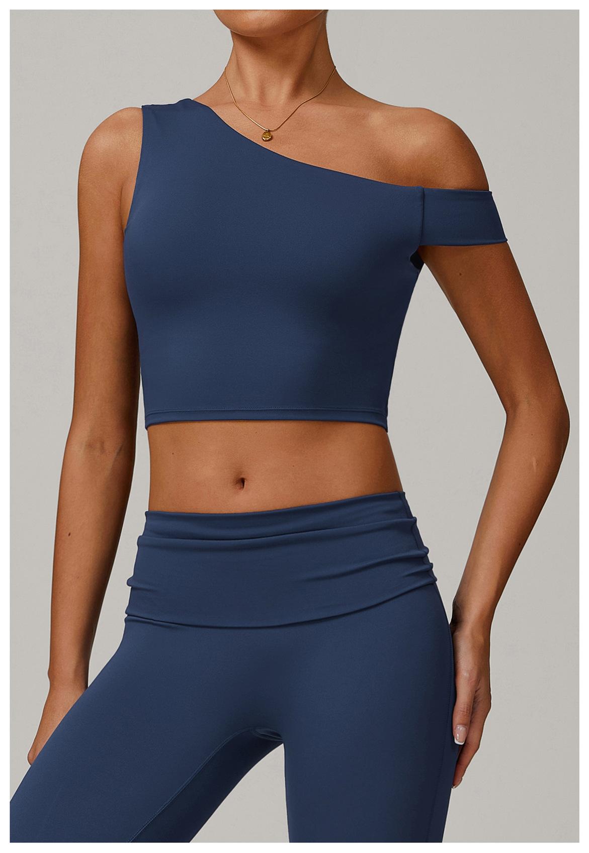 Eco - Friendly Asymmetric Yoga Tank