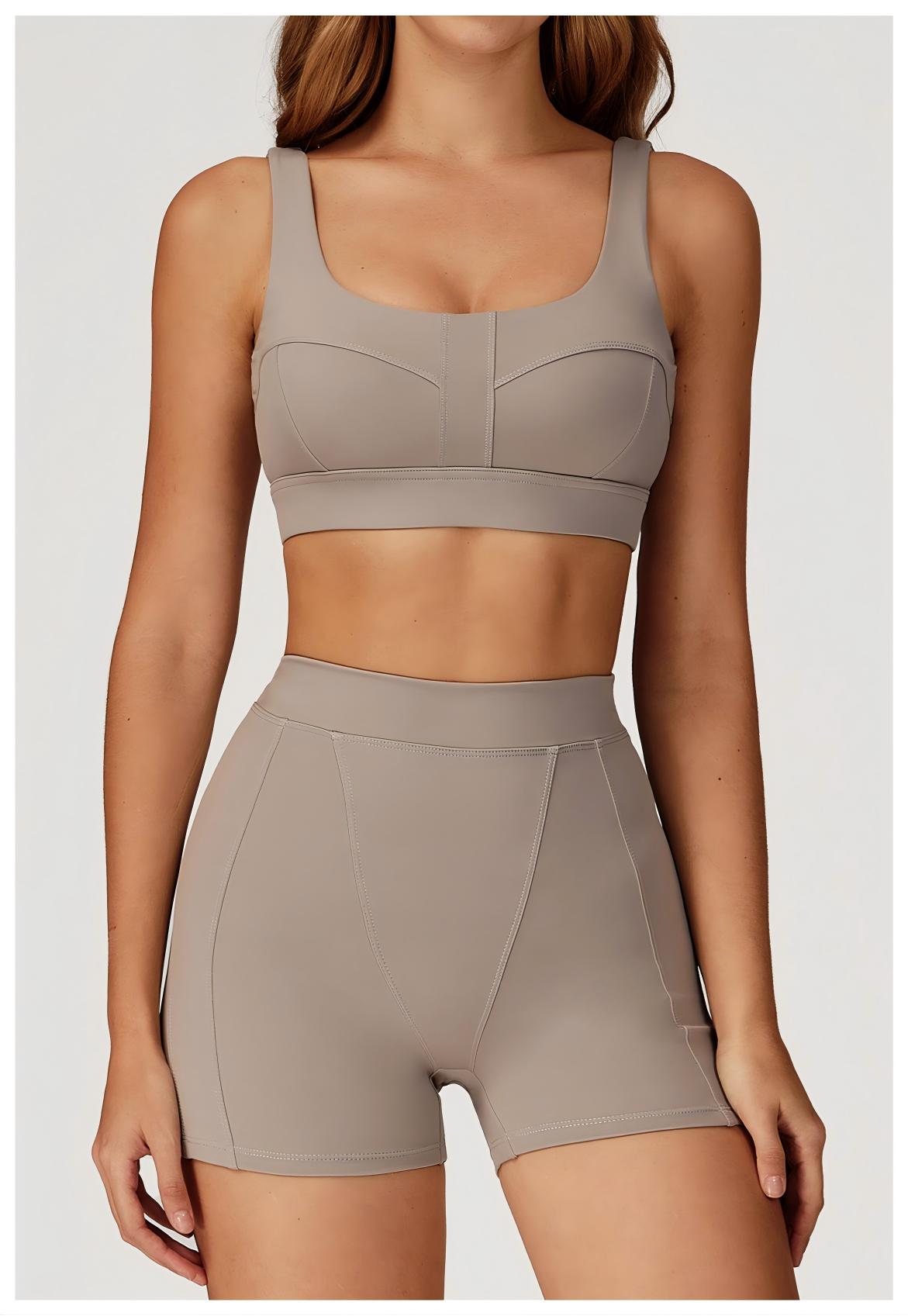 Cut - Out Back Yoga Sports Bra