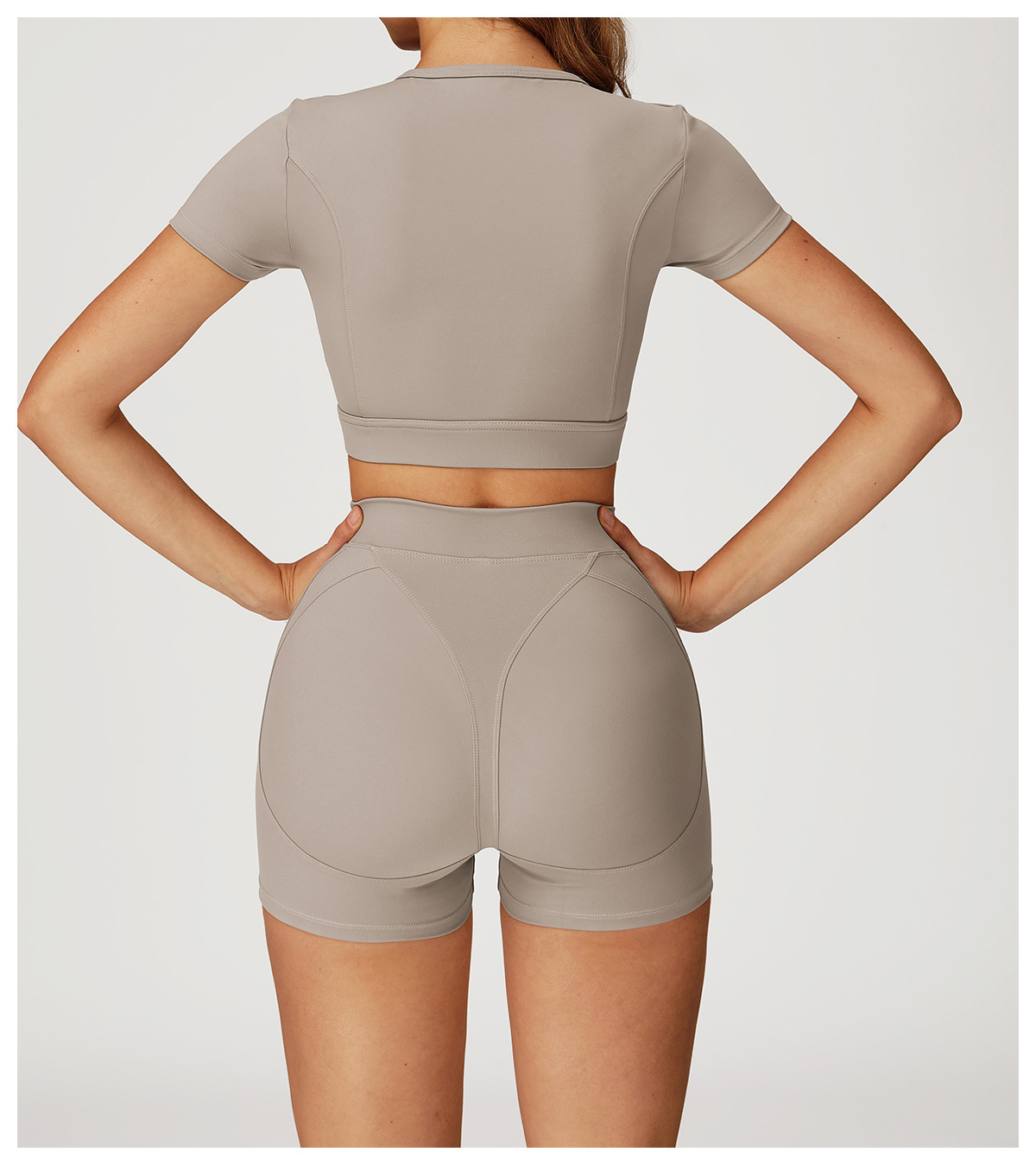 Bare - Feel Crew Neck Yoga Crop Top