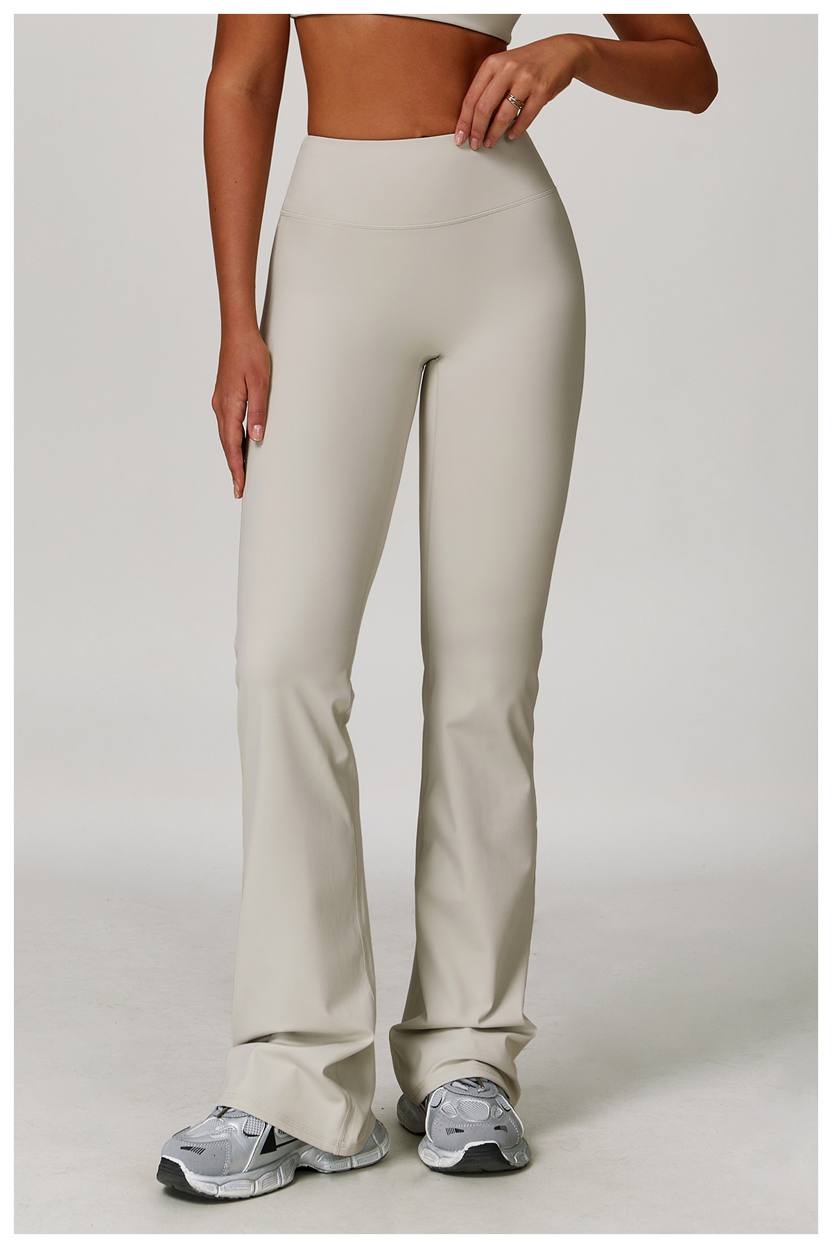 Brushed High - Waist Flare Yoga Pants