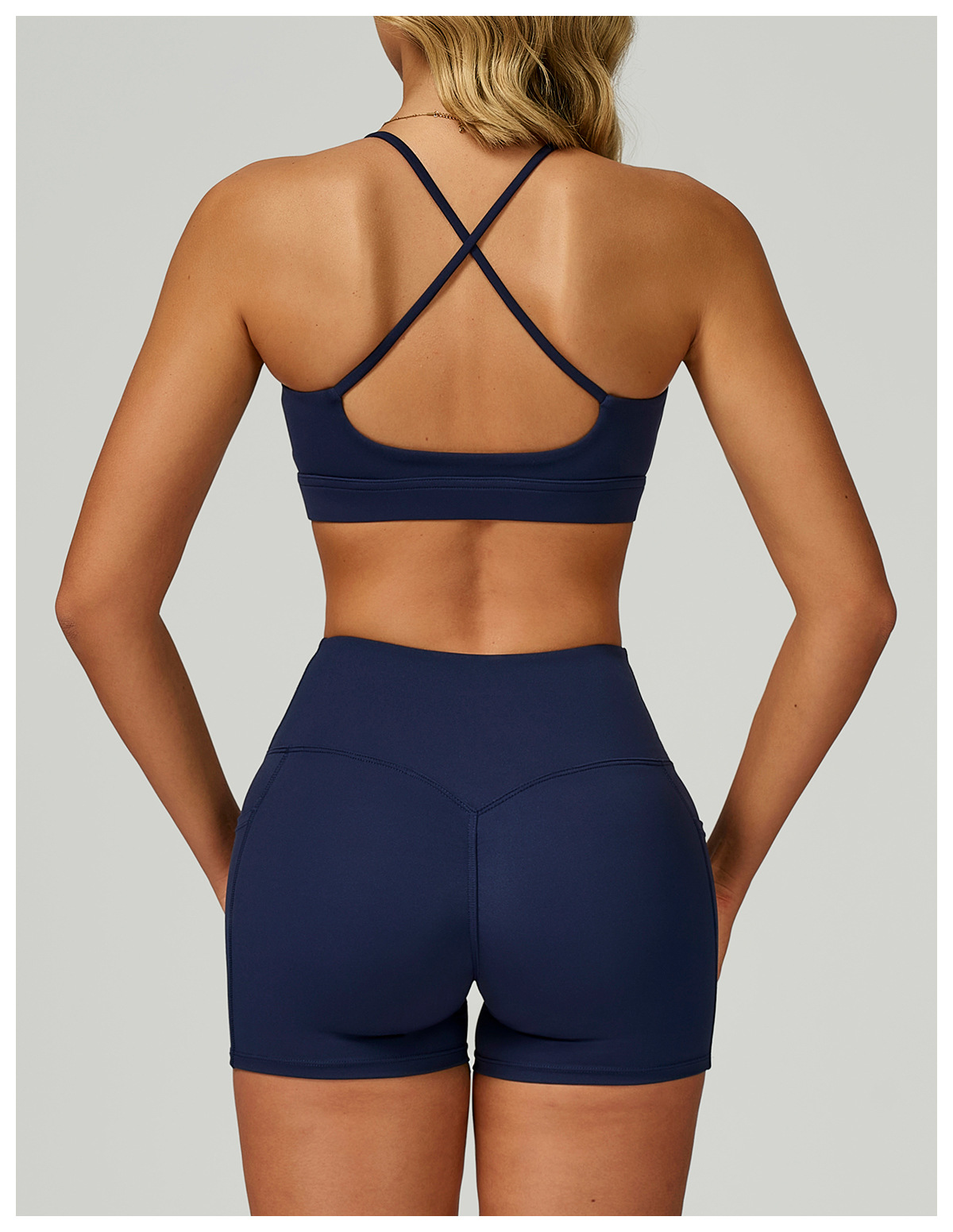 Bare - Feel Cross - Back Yoga Sports Bra
