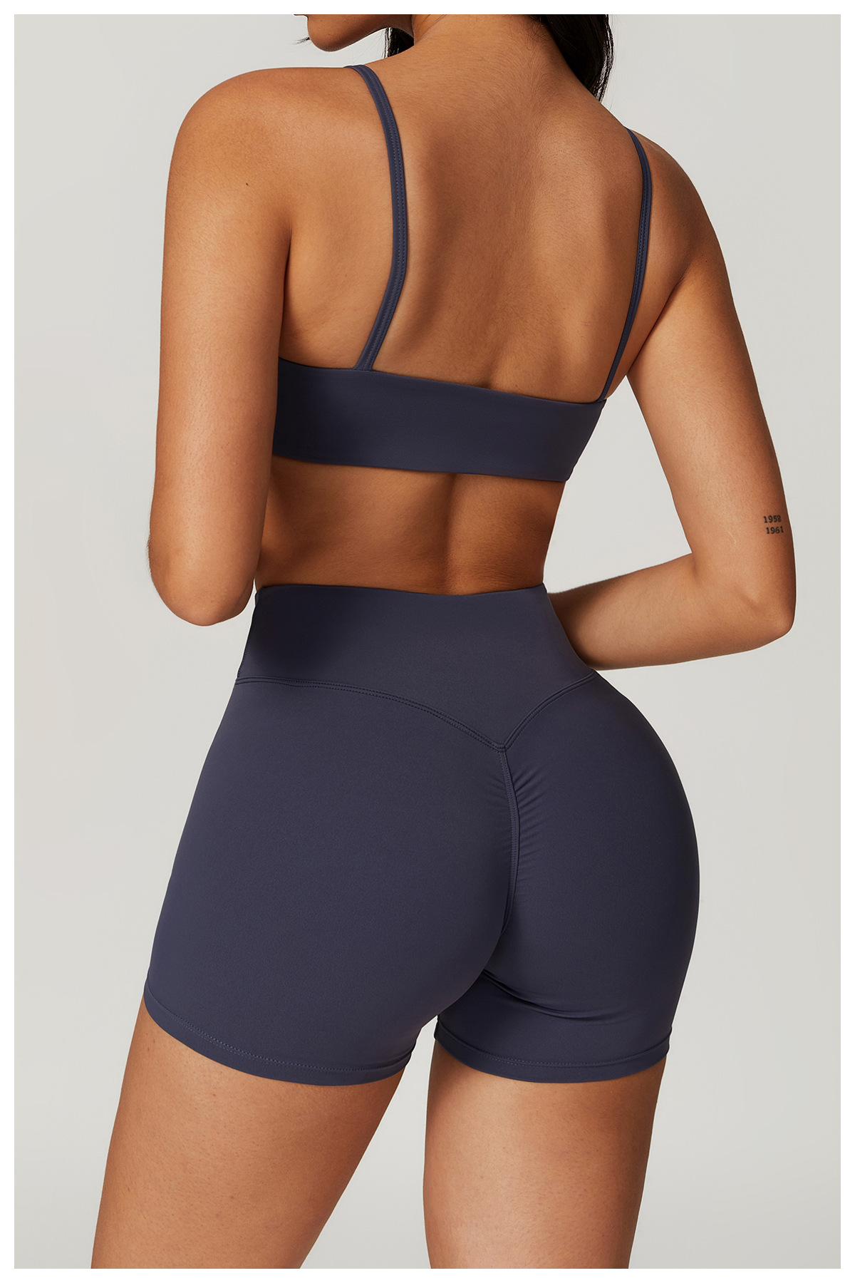 Eco - Friendly U - Neck Sports Bra Top