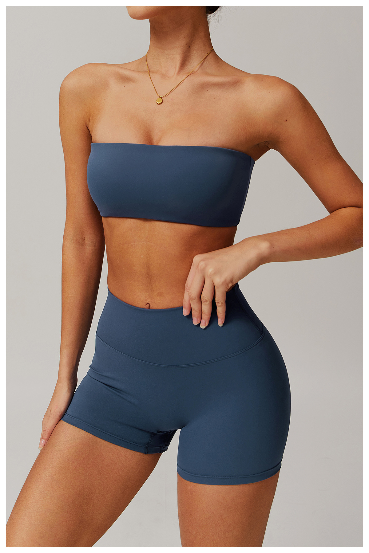Strapless Bandeau Sports Bra