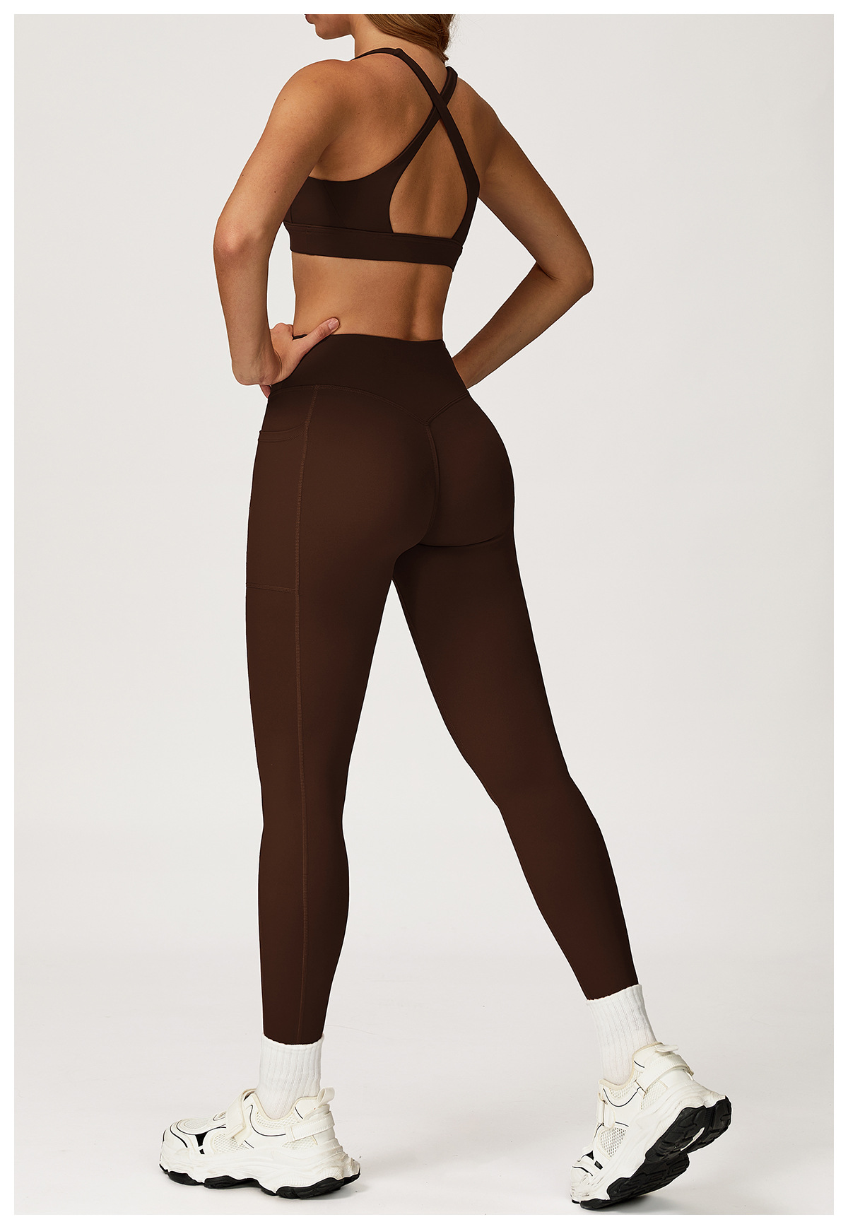 Sports Bra and Leggings Set