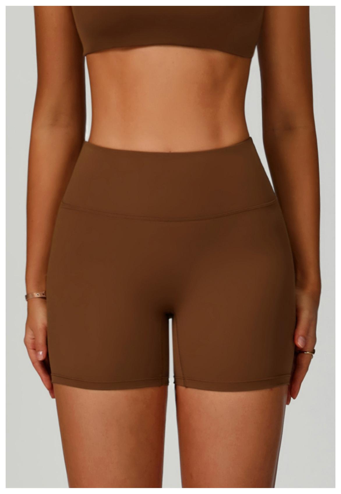 Eco - Friendly High - Waist Sports Shorts