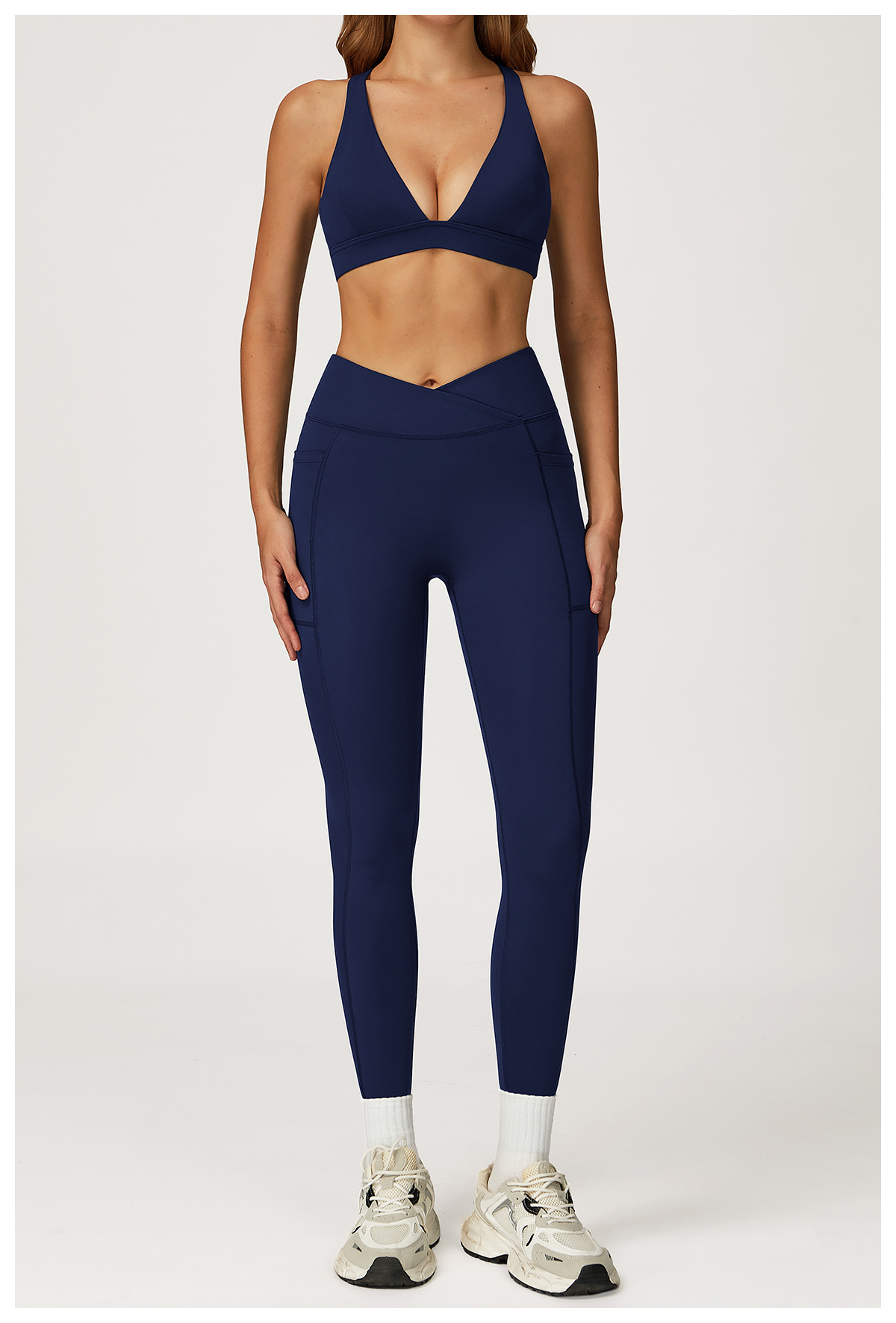 Sports Bra and Leggings Set