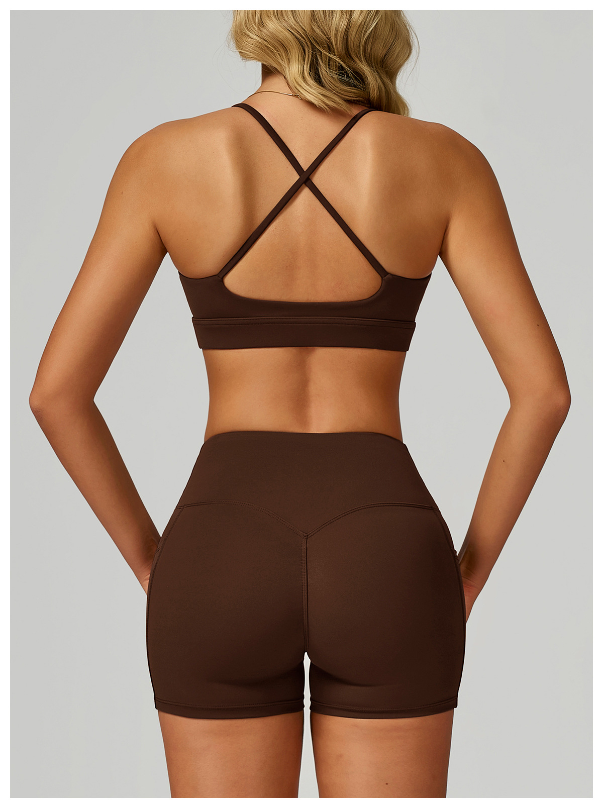 Bare - Feel Cross - Back Yoga Sports Bra