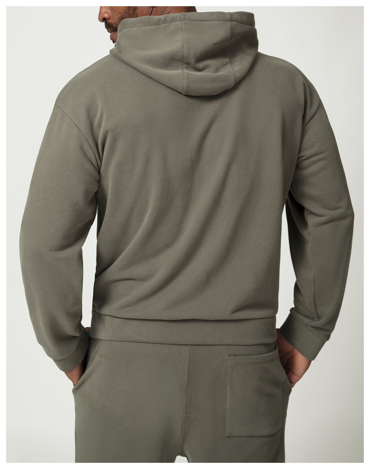 Men's Zip - Up Hooded Sports & Leisure Jacket