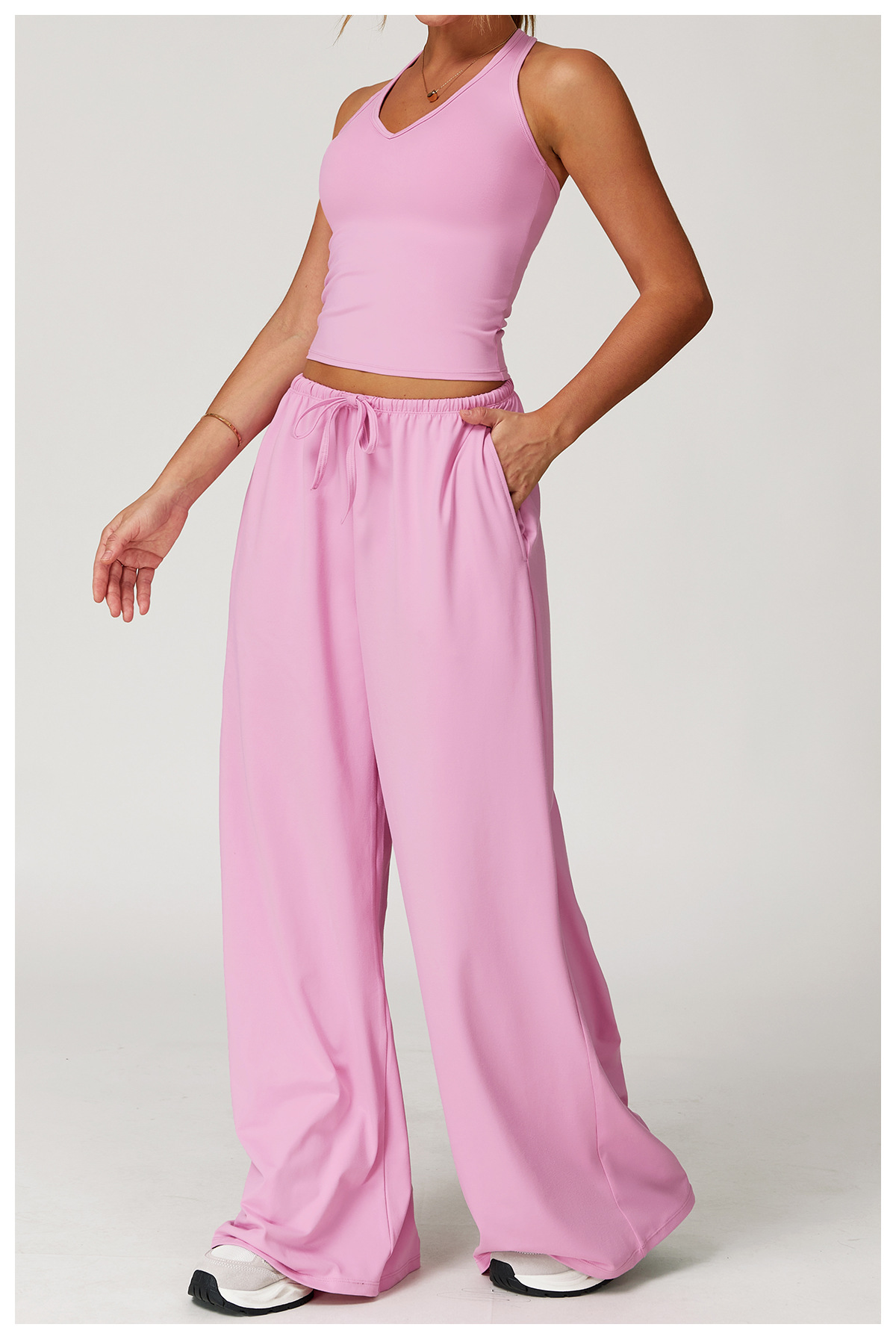Relaxed Wide - Leg Lounge & Workout Pants