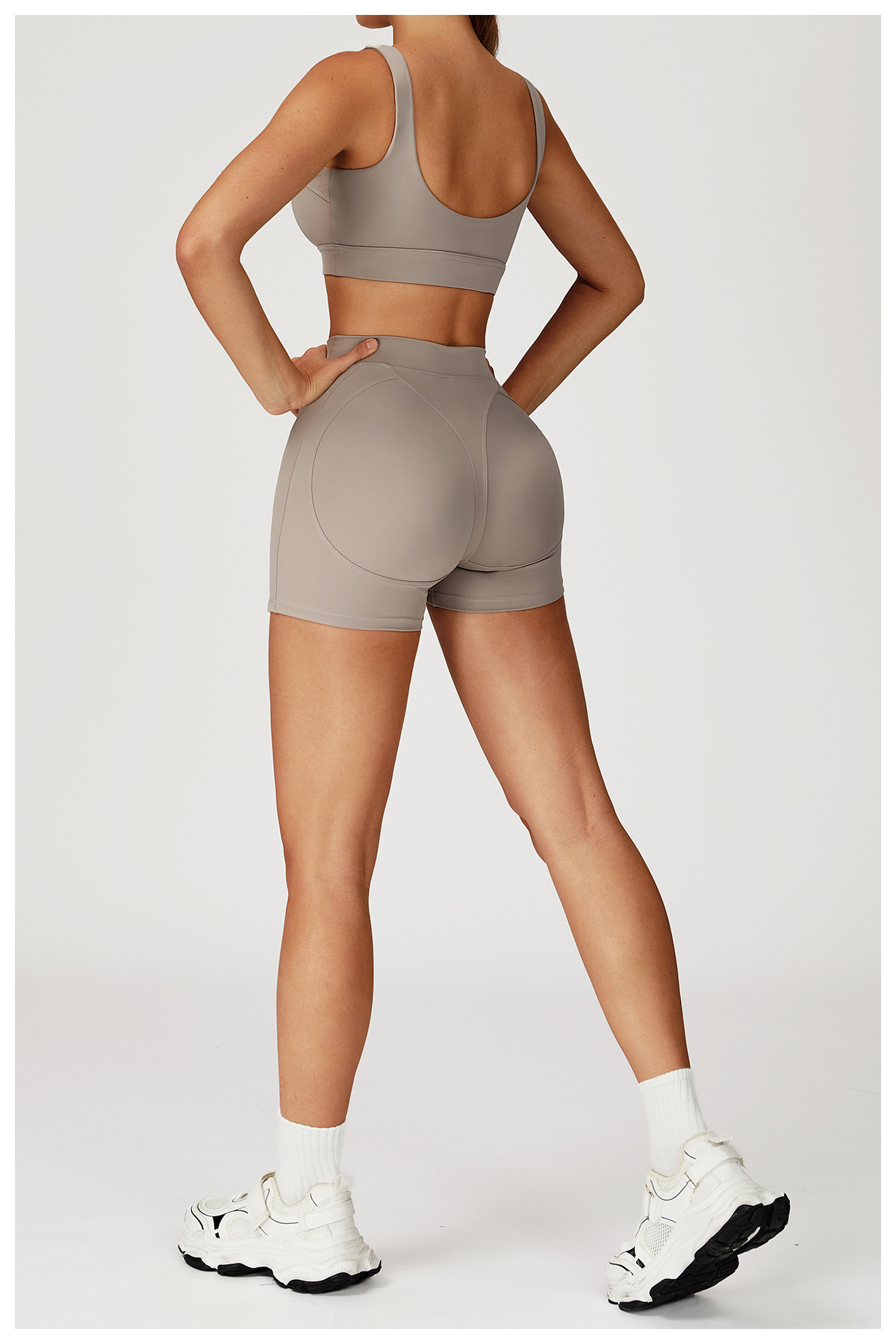 Crew Neck Tight - Fitting Yoga Set