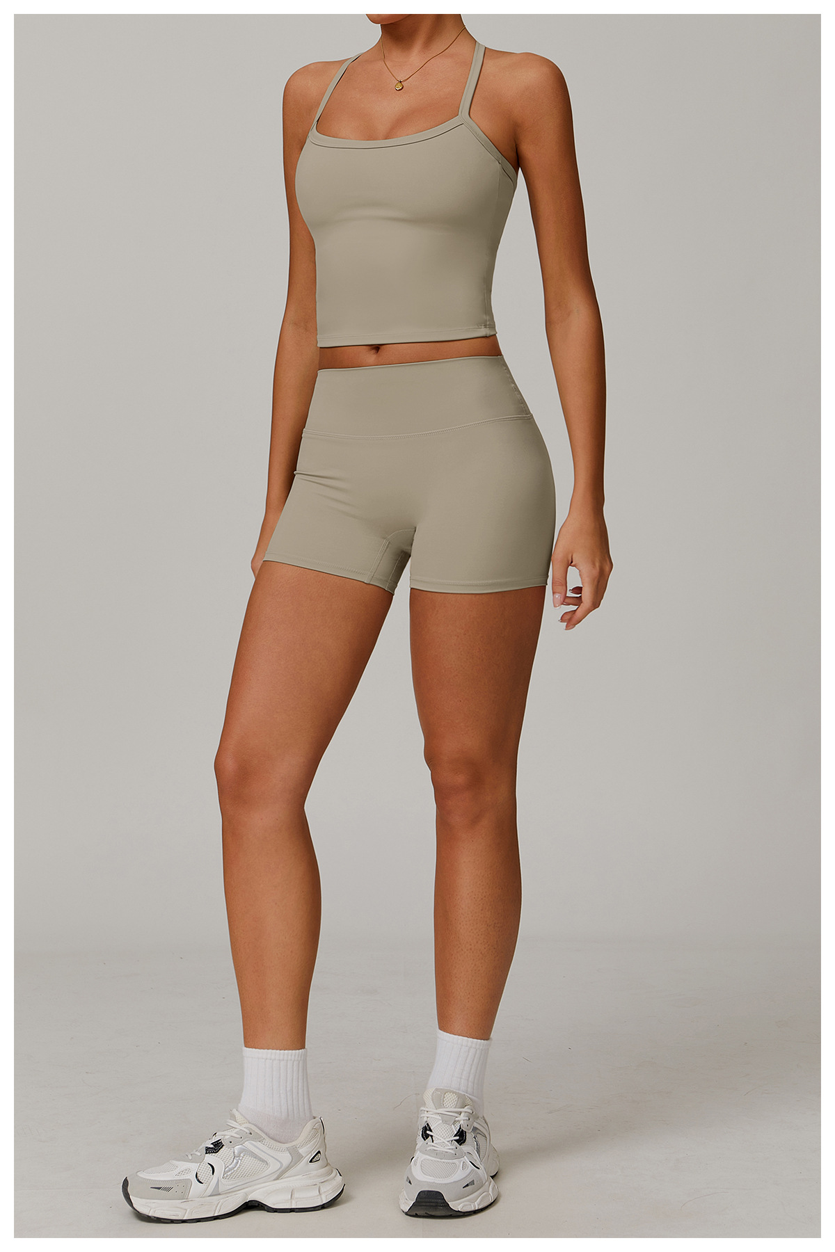 Women's Sports Tank Top & Shorts Set