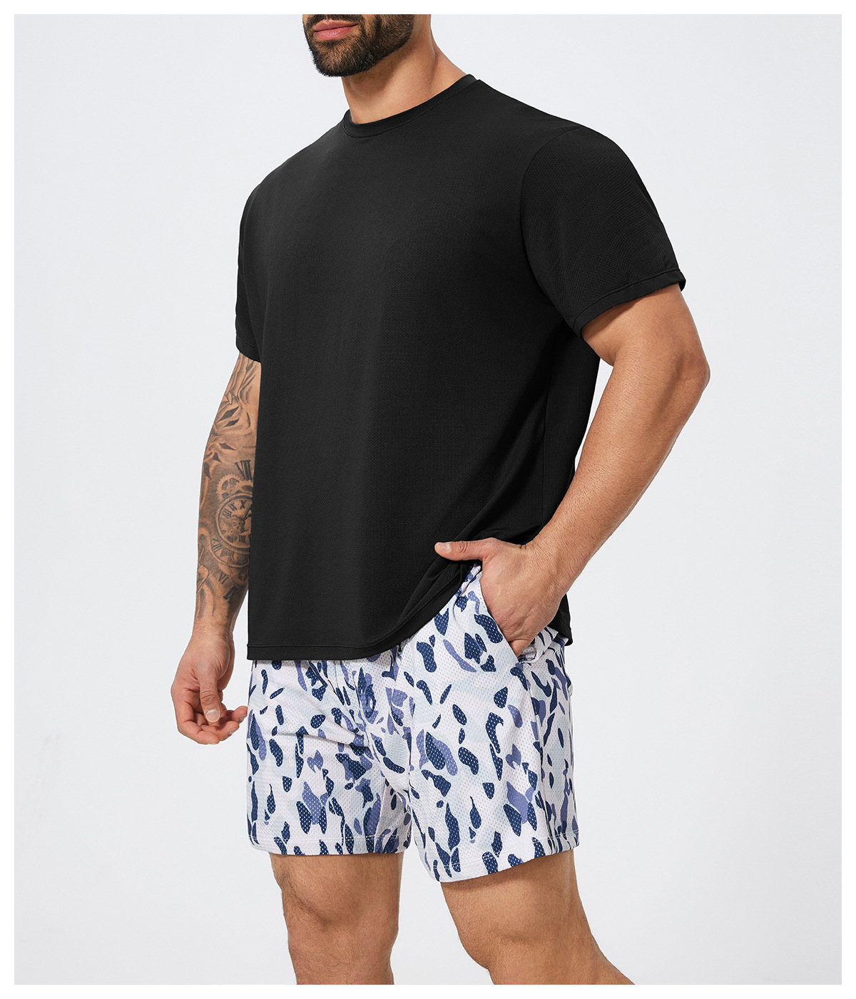 Men's Spring & Summer Skin - Friendly Breathable Sports Tee