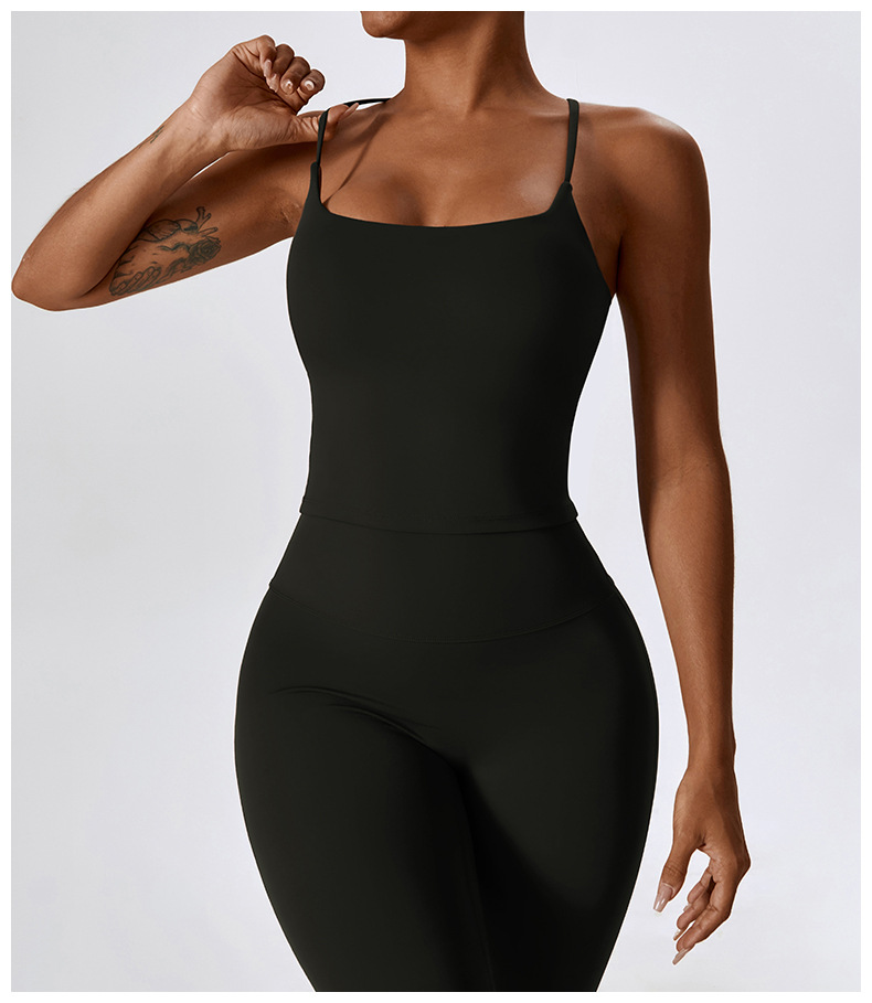 Bare - Feel Backless Yoga Tank Top