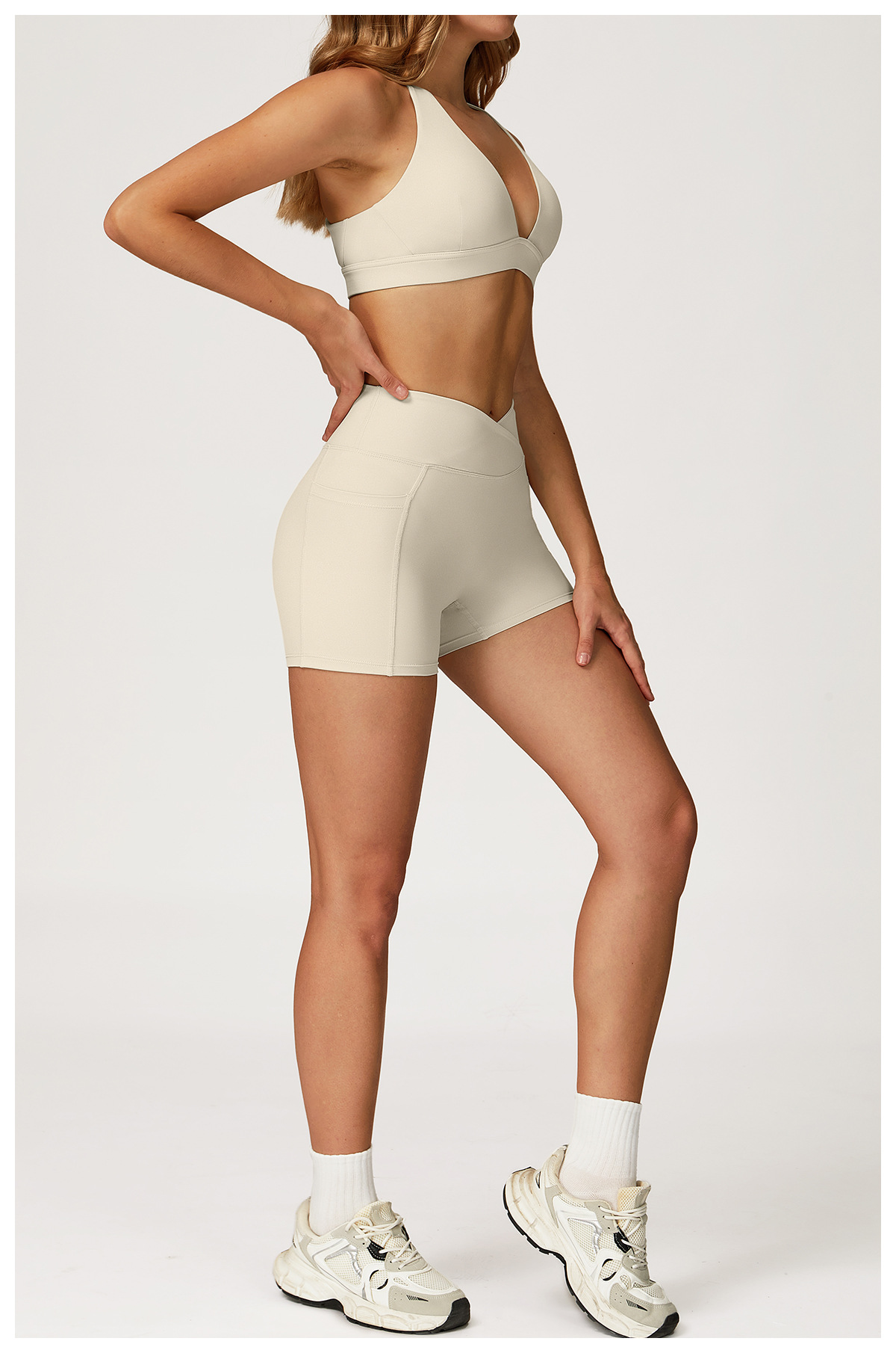 Sports Bra and Shorts Set