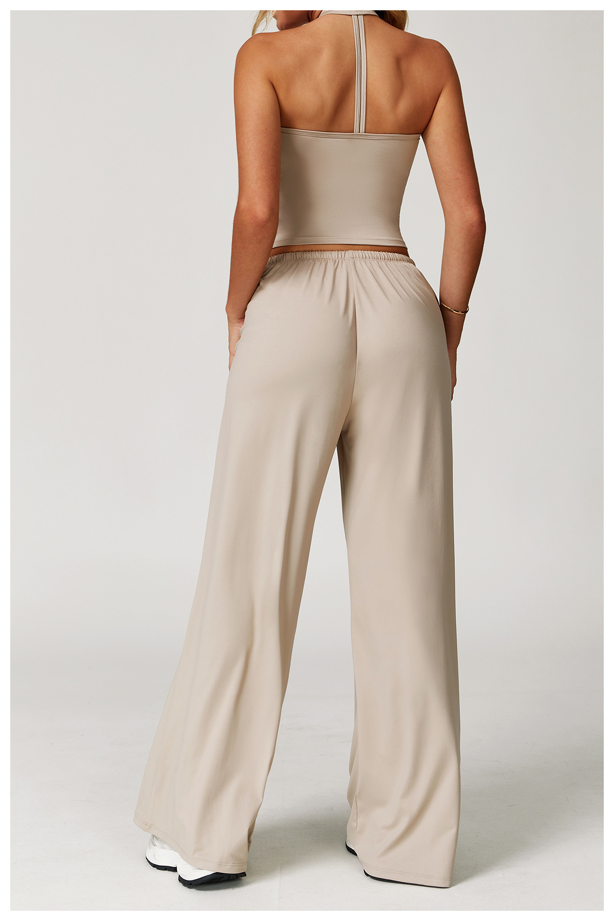 Quick - Dry Open - Back Camisole Sport Set