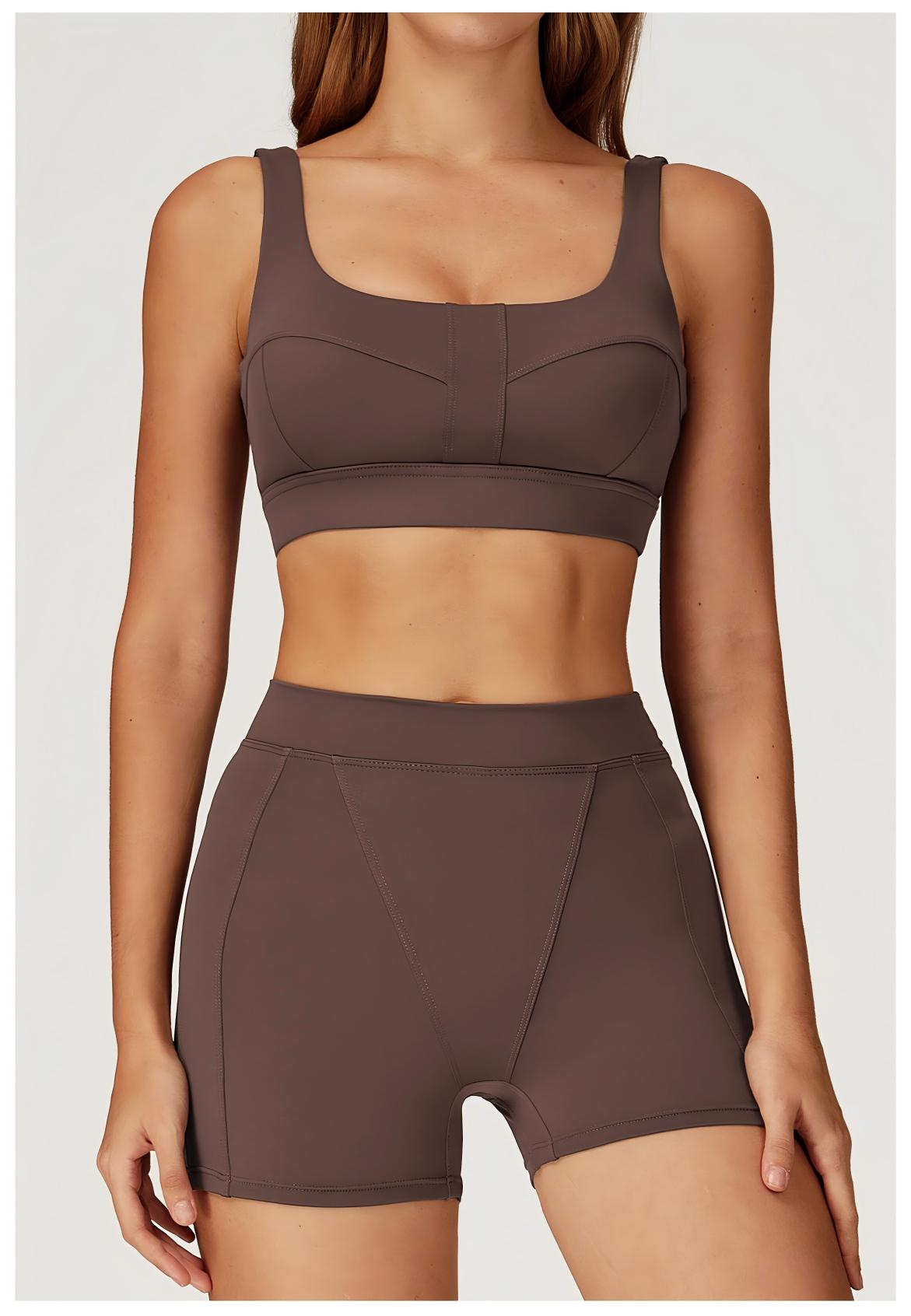 Cut - Out Back Yoga Sports Bra
