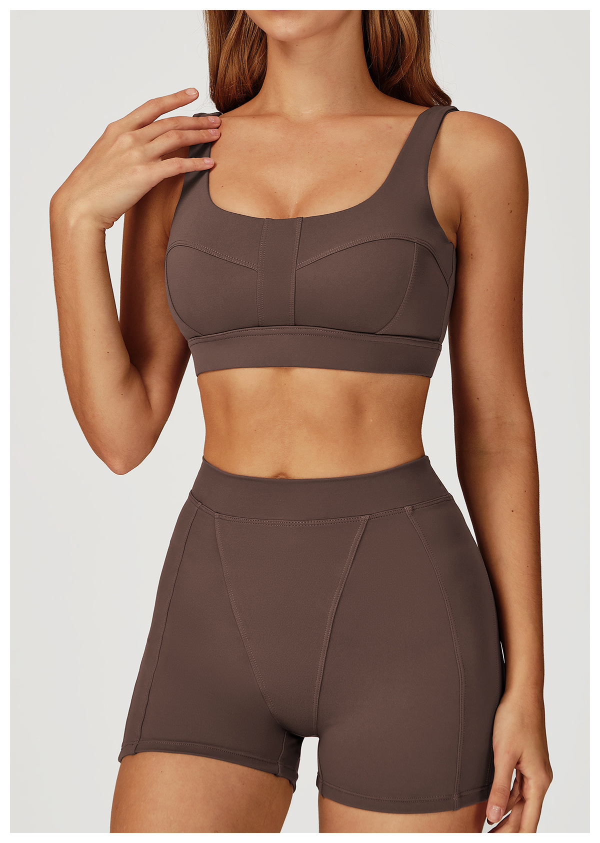 Cut - Out Back Yoga Sports Bra