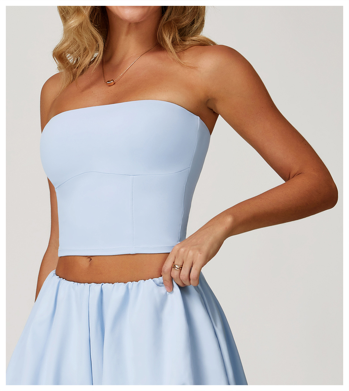 Sun - Protective Bandeau Yoga Sports Top