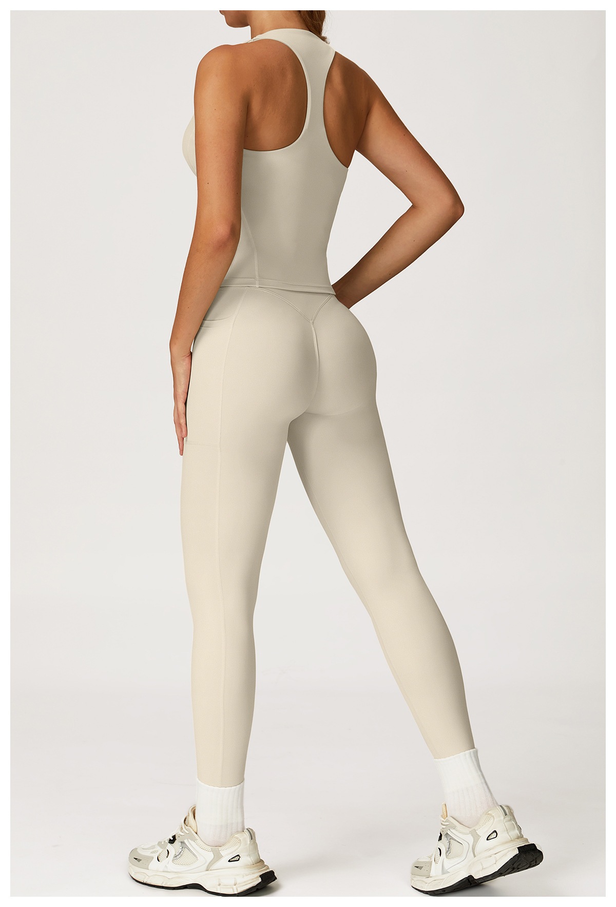 Tank Top and Leggings Sports Set