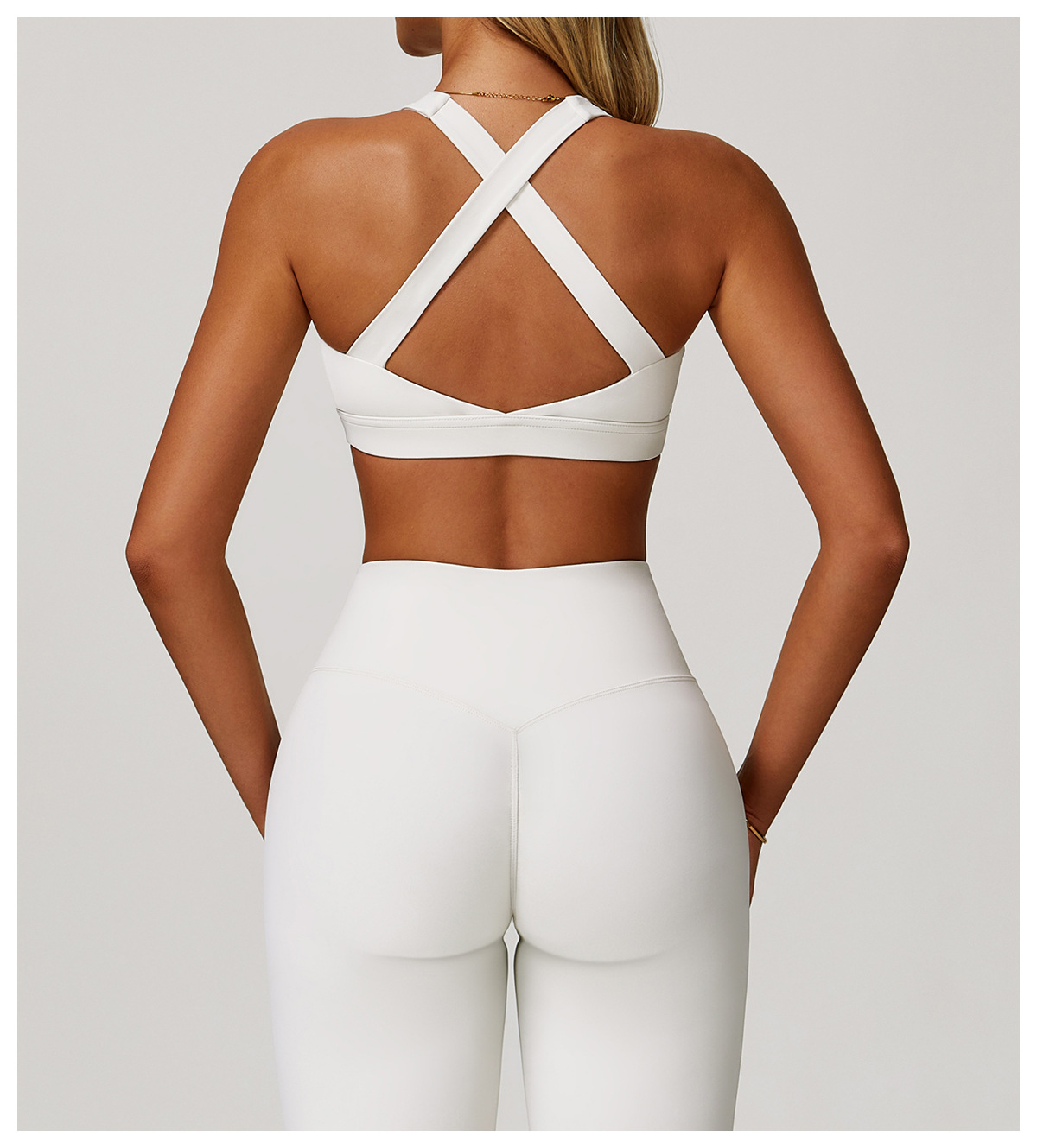 Women's High - Impact Supportive Yoga Sports Bra