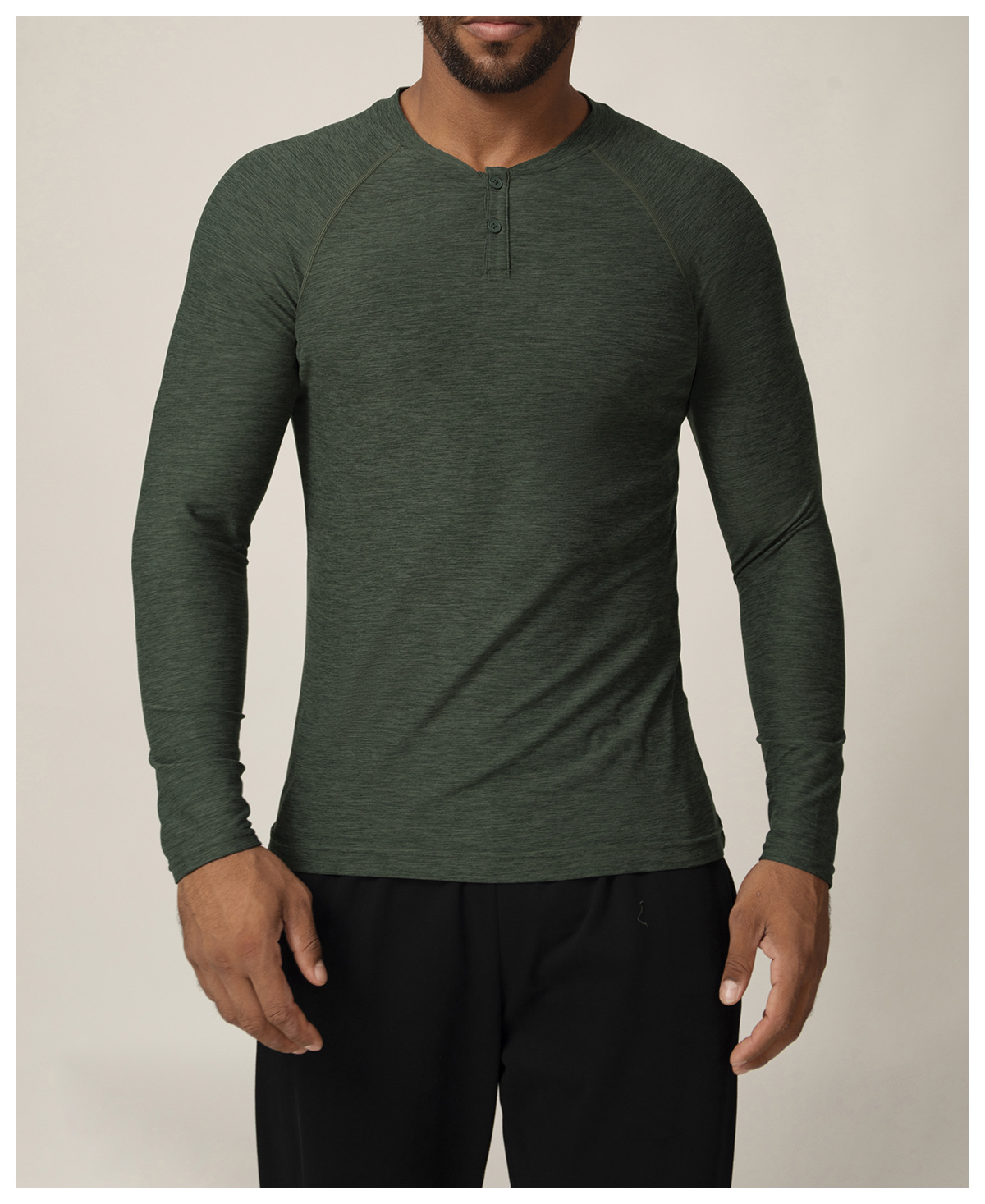 Men's Quick - Dry Long - Sleeve Sports & Leisure Tee