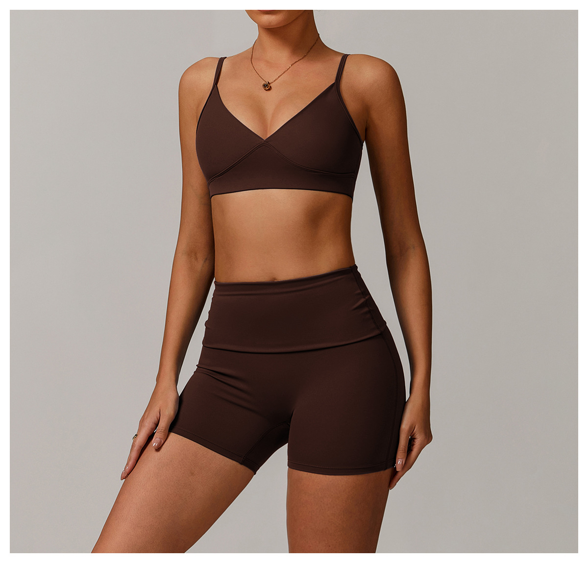 Eco - Friendly Backless Yoga Sports Bra