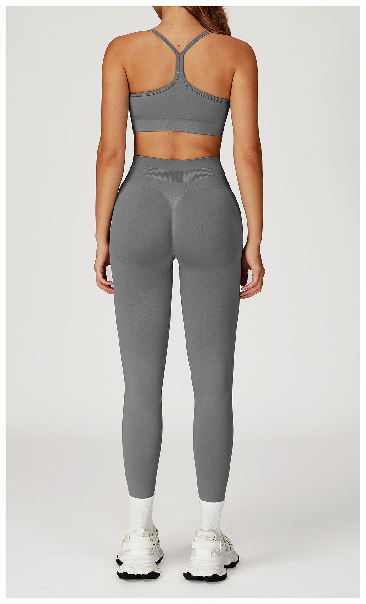 Seamless Slim - Fit Quick - Dry Bra & Leggings Yoga Set