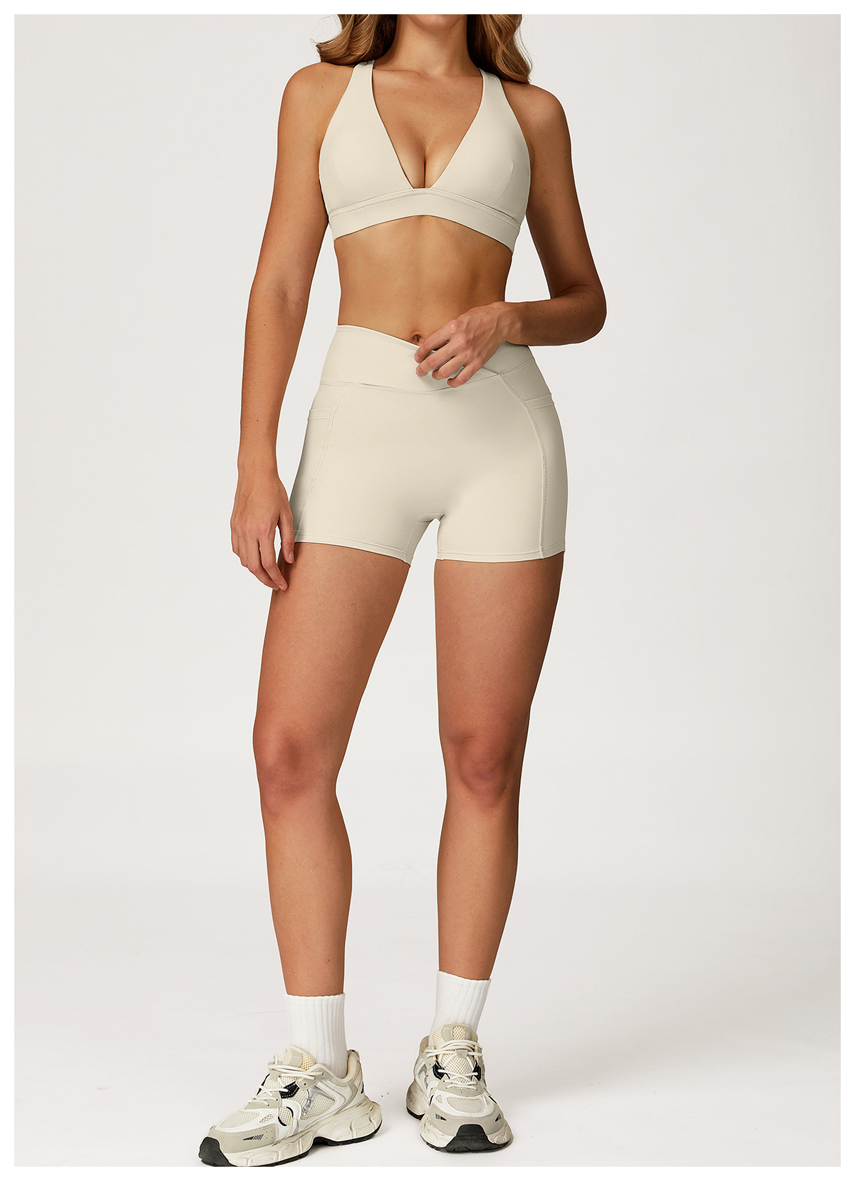 Sports Bra and Shorts Set