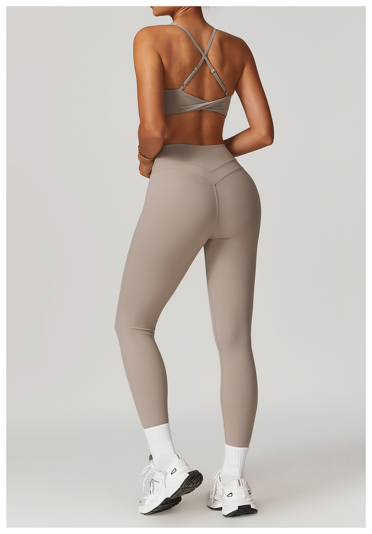 Brushed High - Waist Yoga Leggings