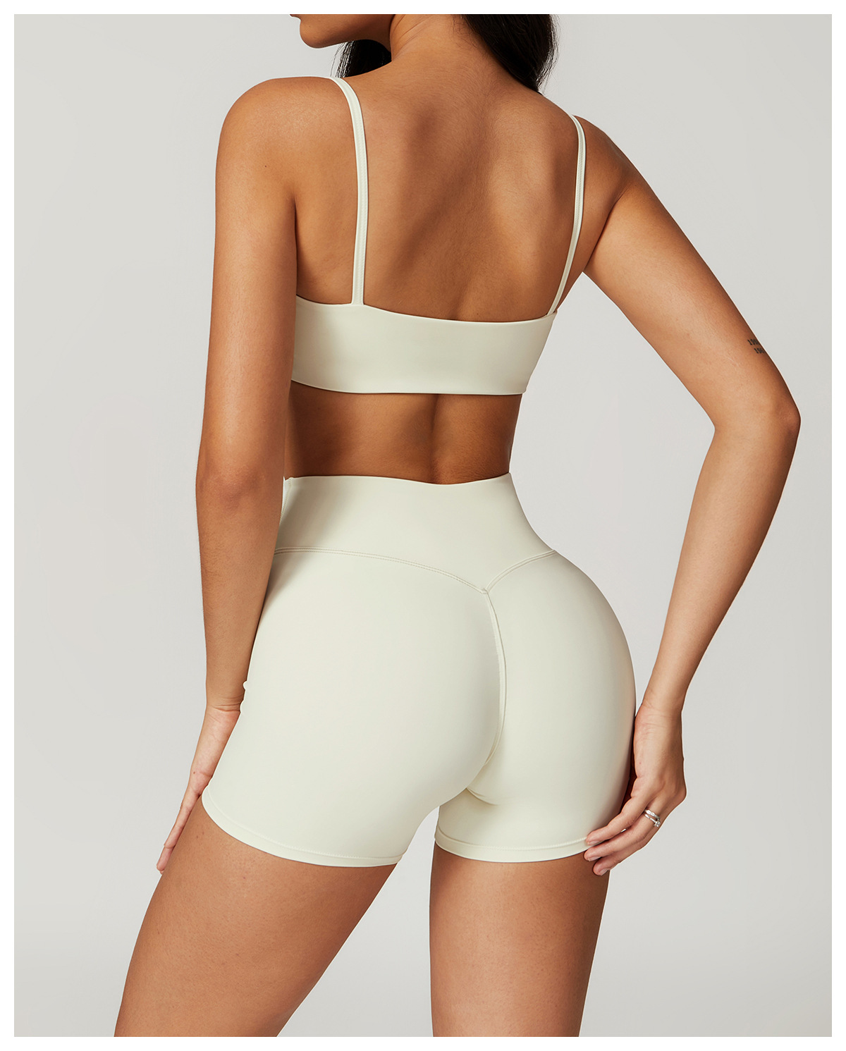 Eco - Friendly U - Neck Sports Bra Top