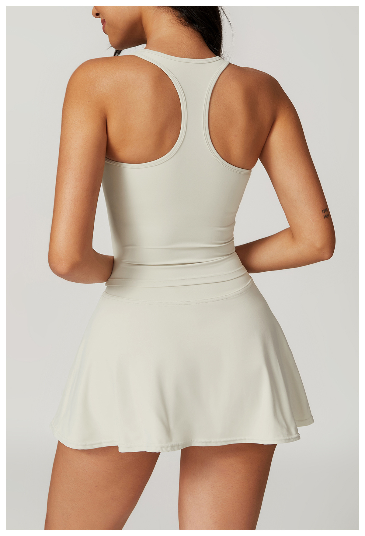 A - Line High - Waist Tennis & Yoga Skirt