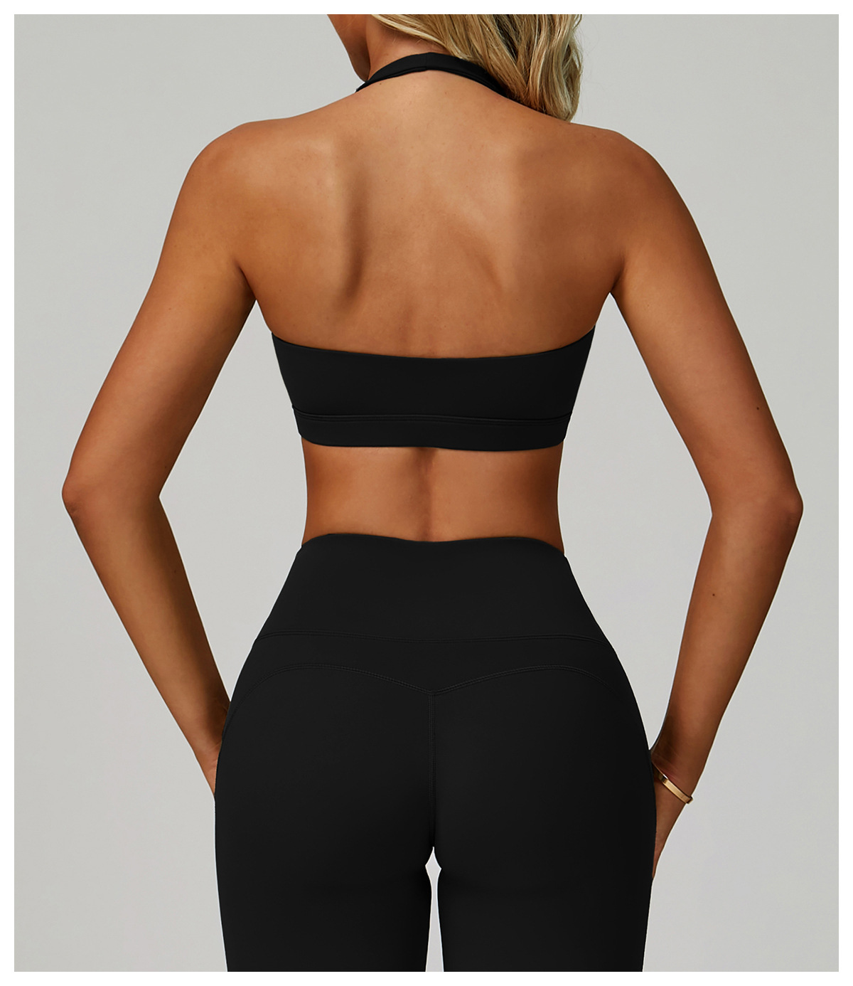 Halter Neck Yoga Sports Bra