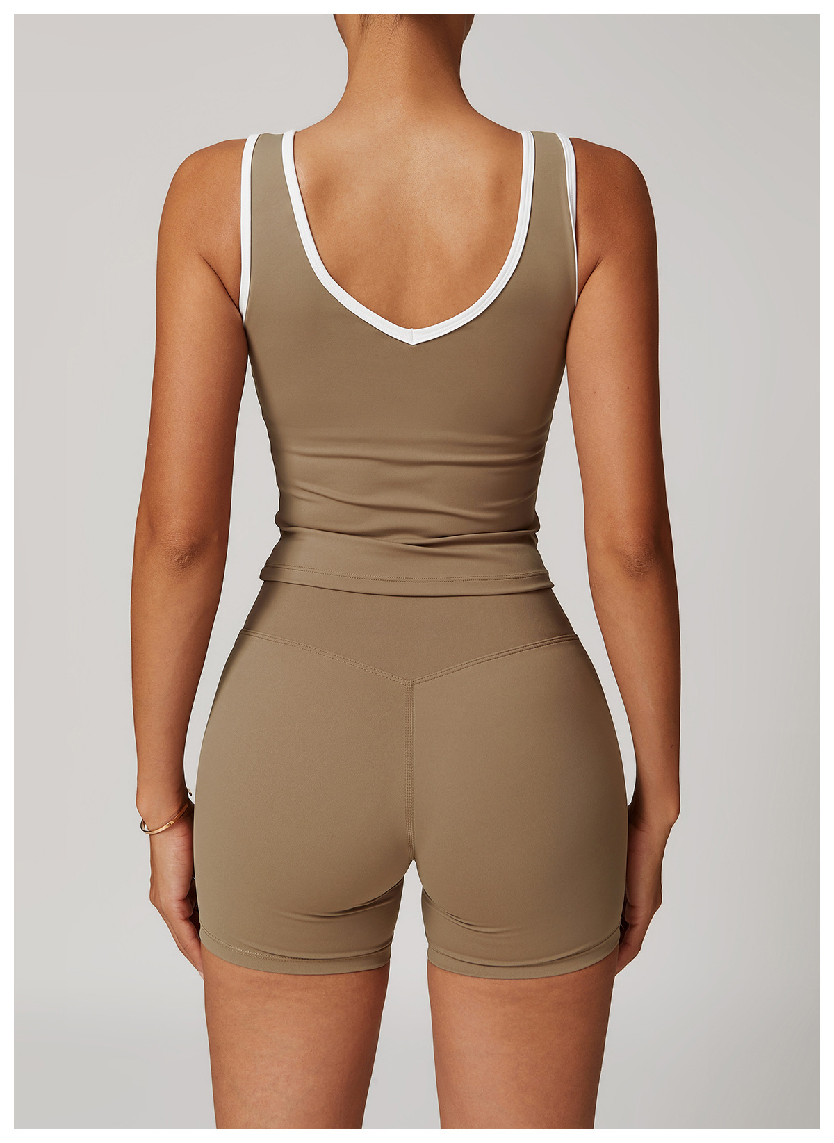 Bare - Feel Contrast Yoga Tank Top