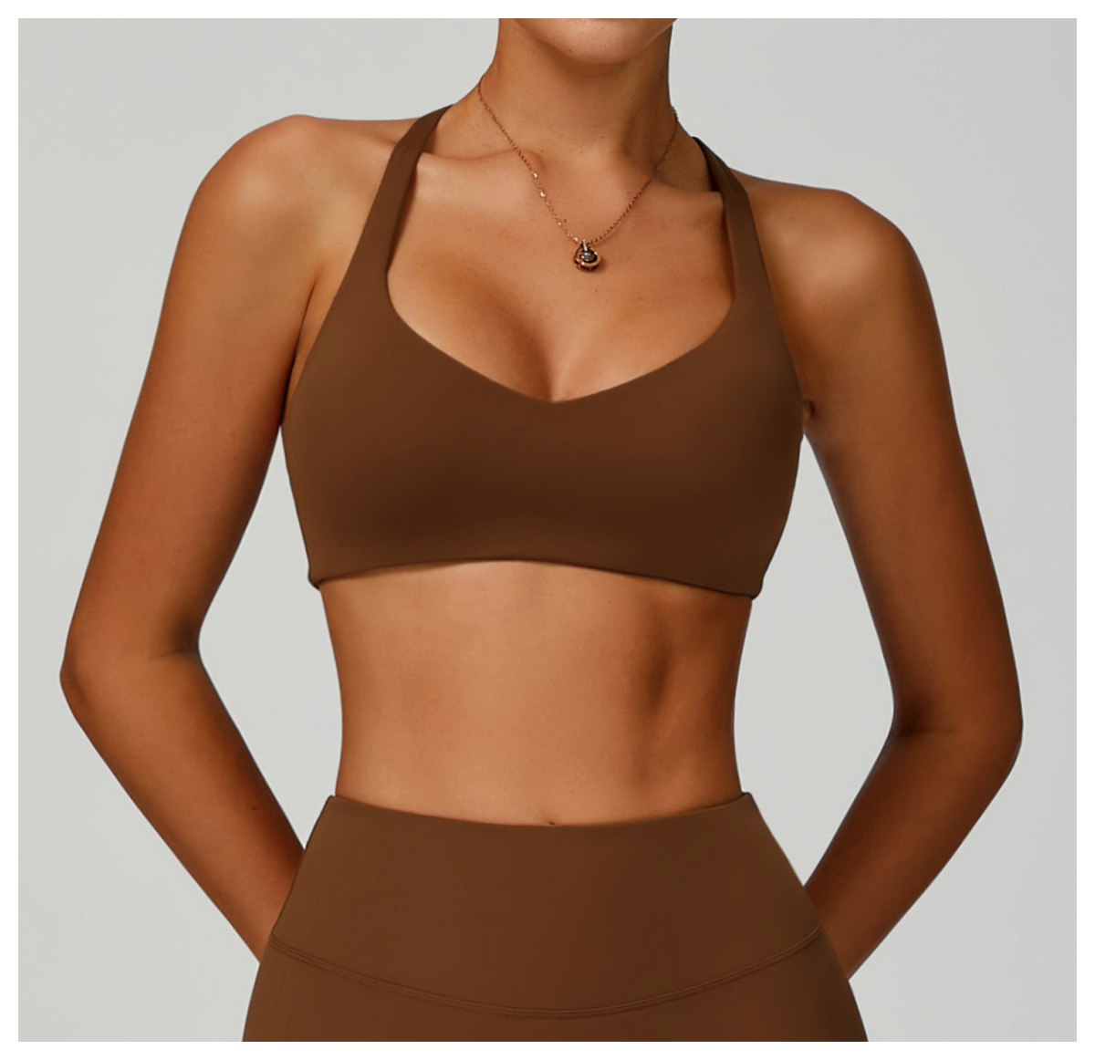 Eco - Friendly Cut - Out Back Sports Bra