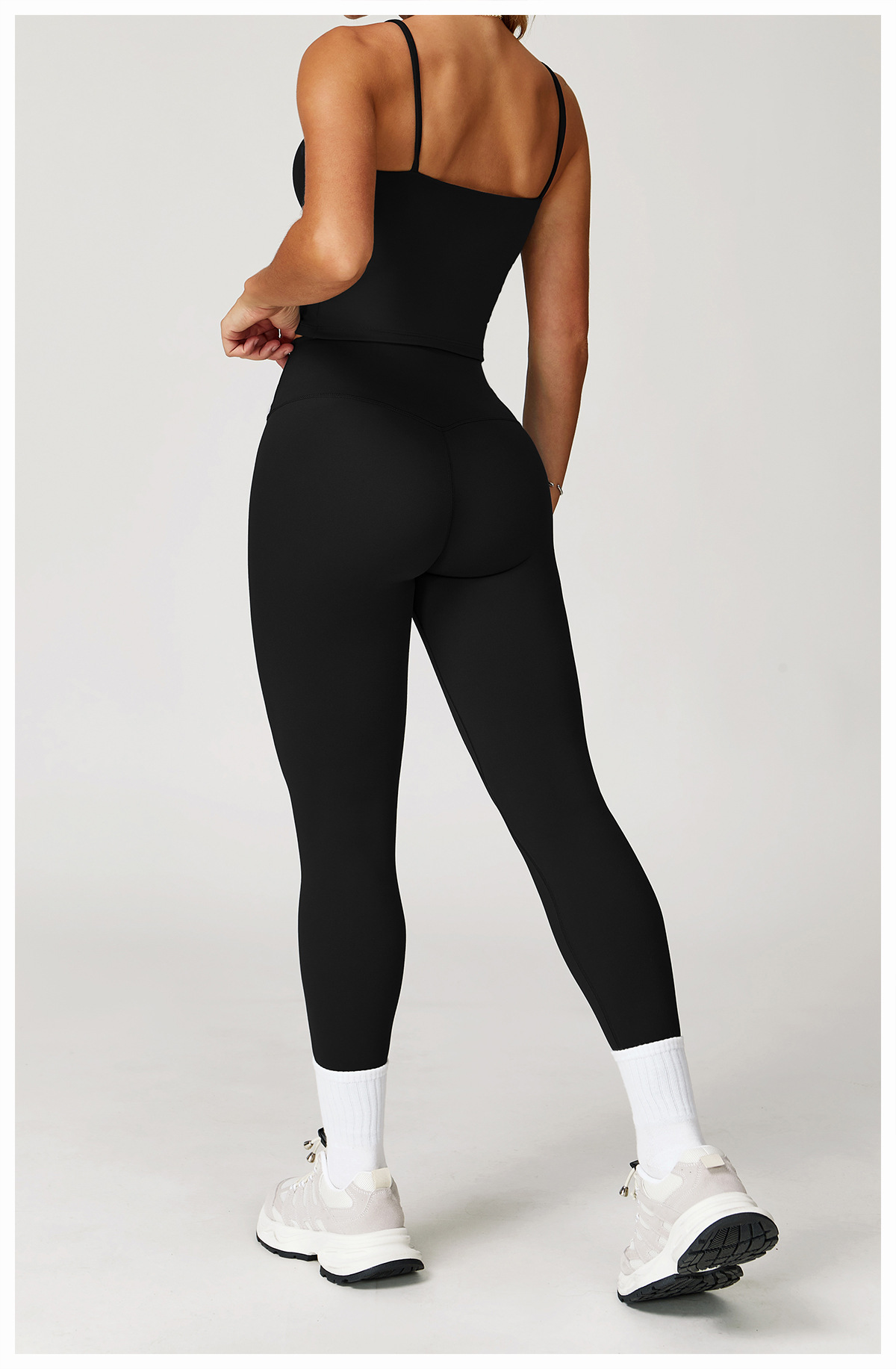 Brushed Yoga Tank with Open Back