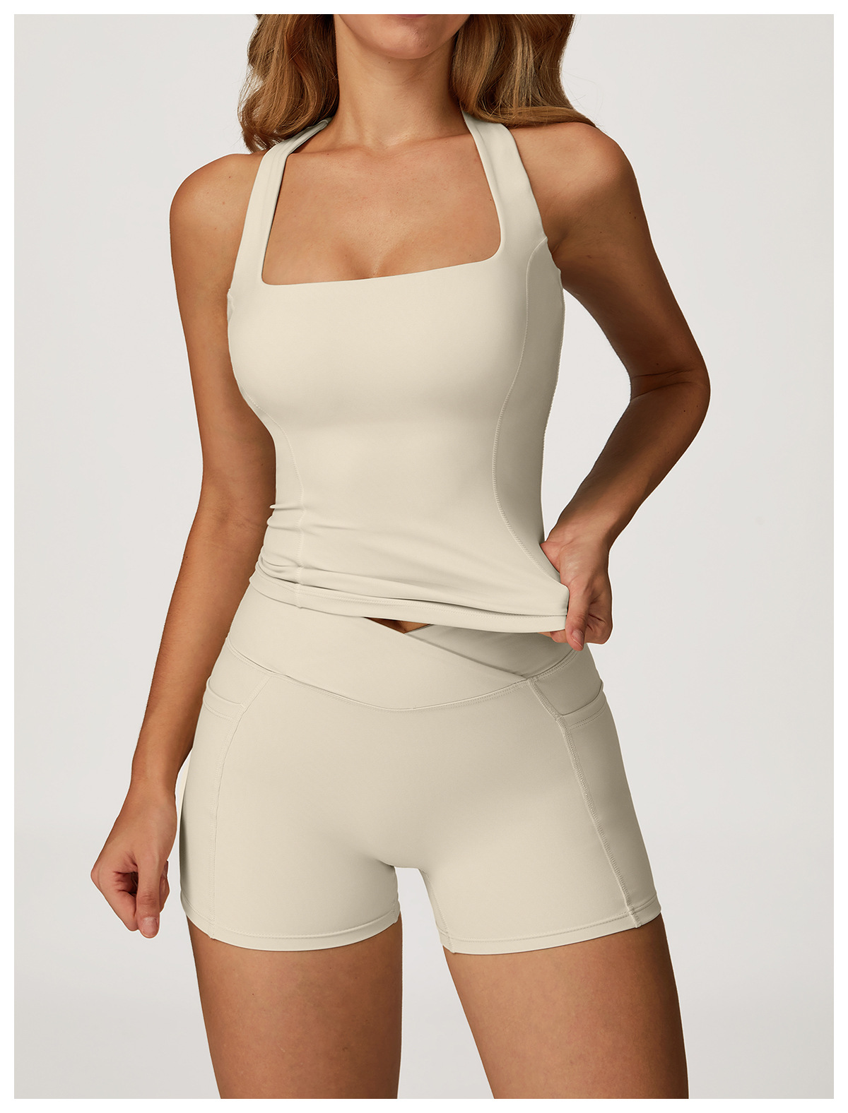 Bare - Feel Racerback Tight Sports Tank Top